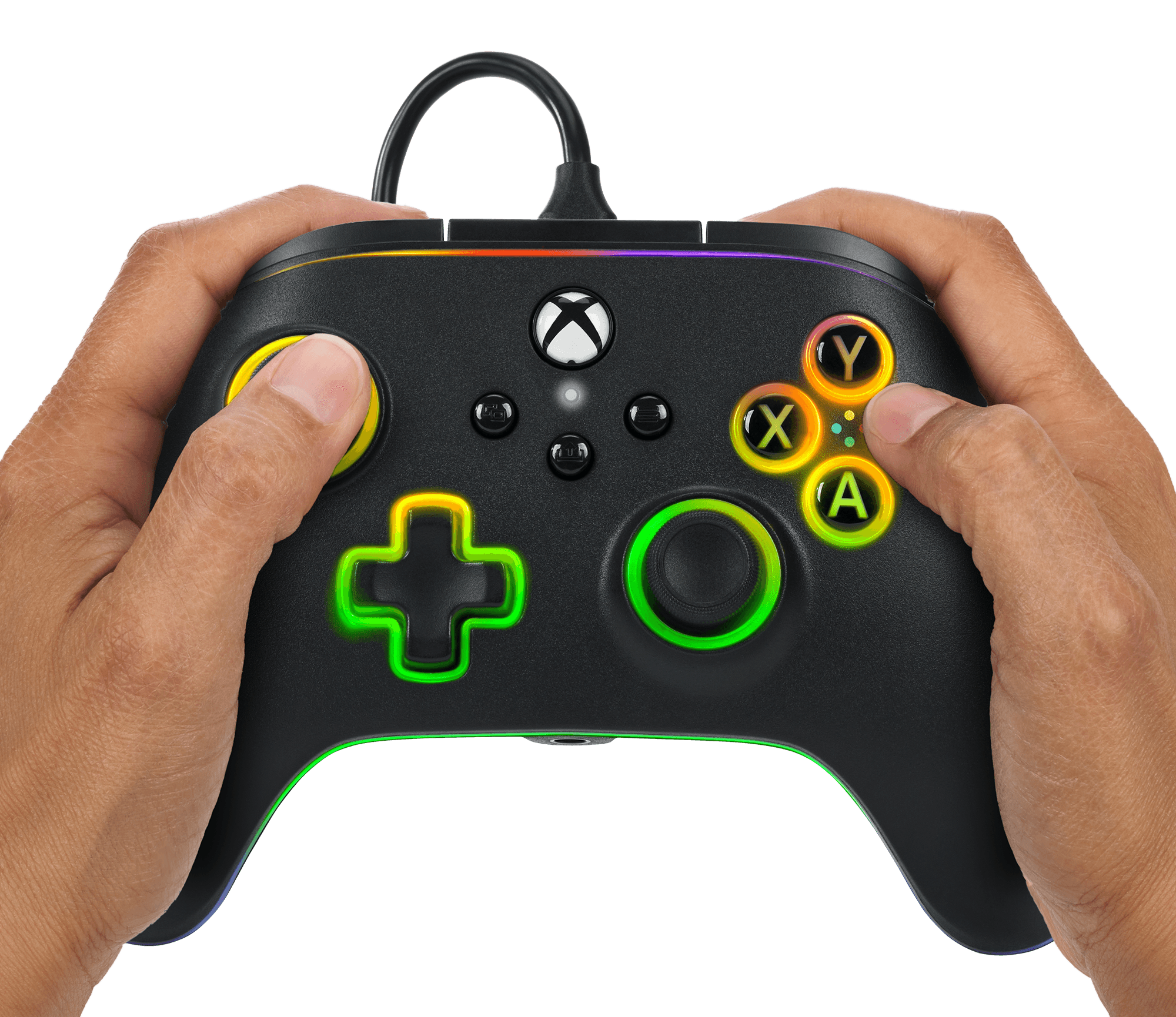 Produktbild PowerA-Advantage-Controller für Xbox Series X|S mit Lumectra - Schwarz 10 von 11