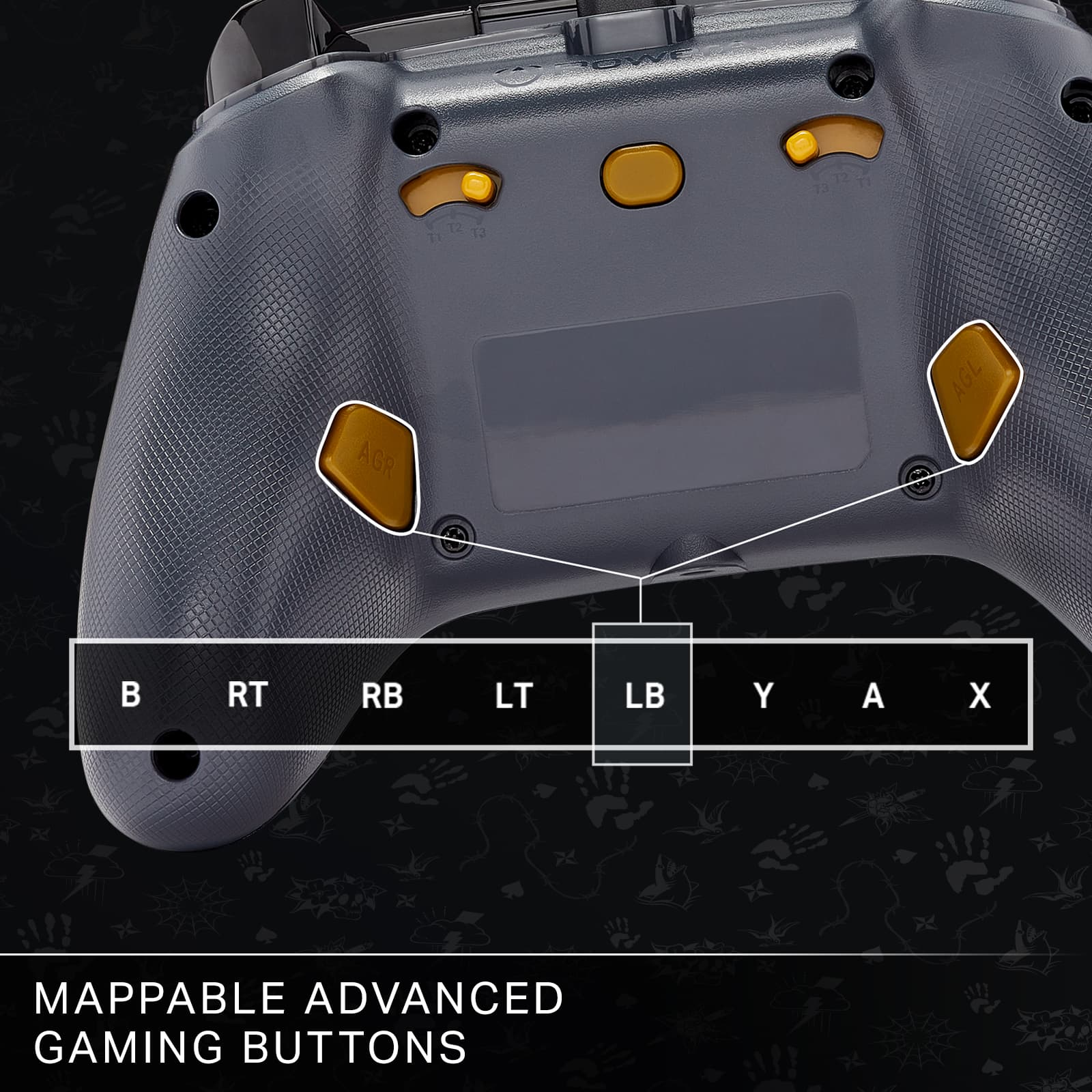 Produktbild PowerA Controller Advantage für Xbox Series X|S - Fortnite Midas 7 von 8