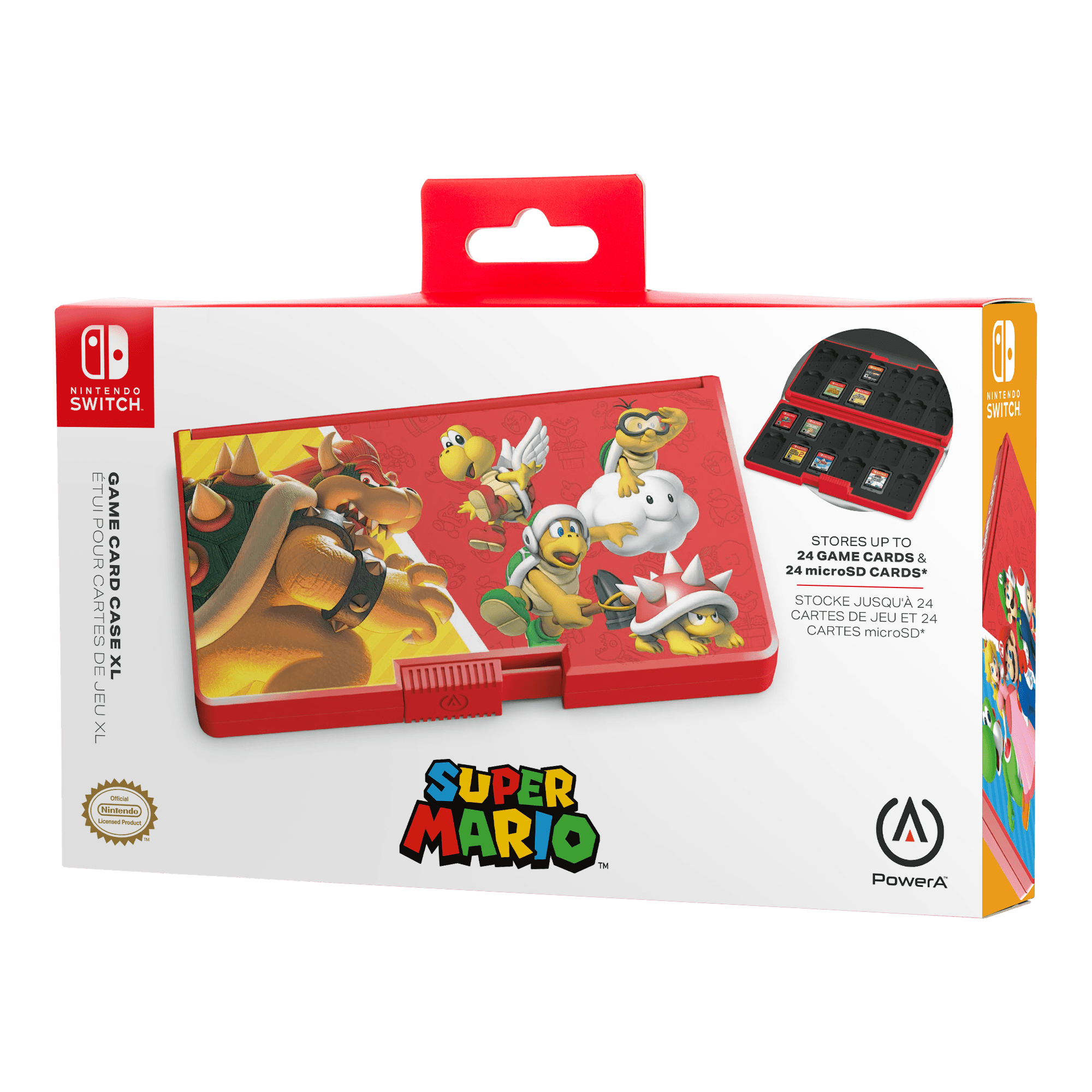 PowerA-Game-Card-Aufbewahrungsbox XL für Nintendo Switch - Helden versus Schurken