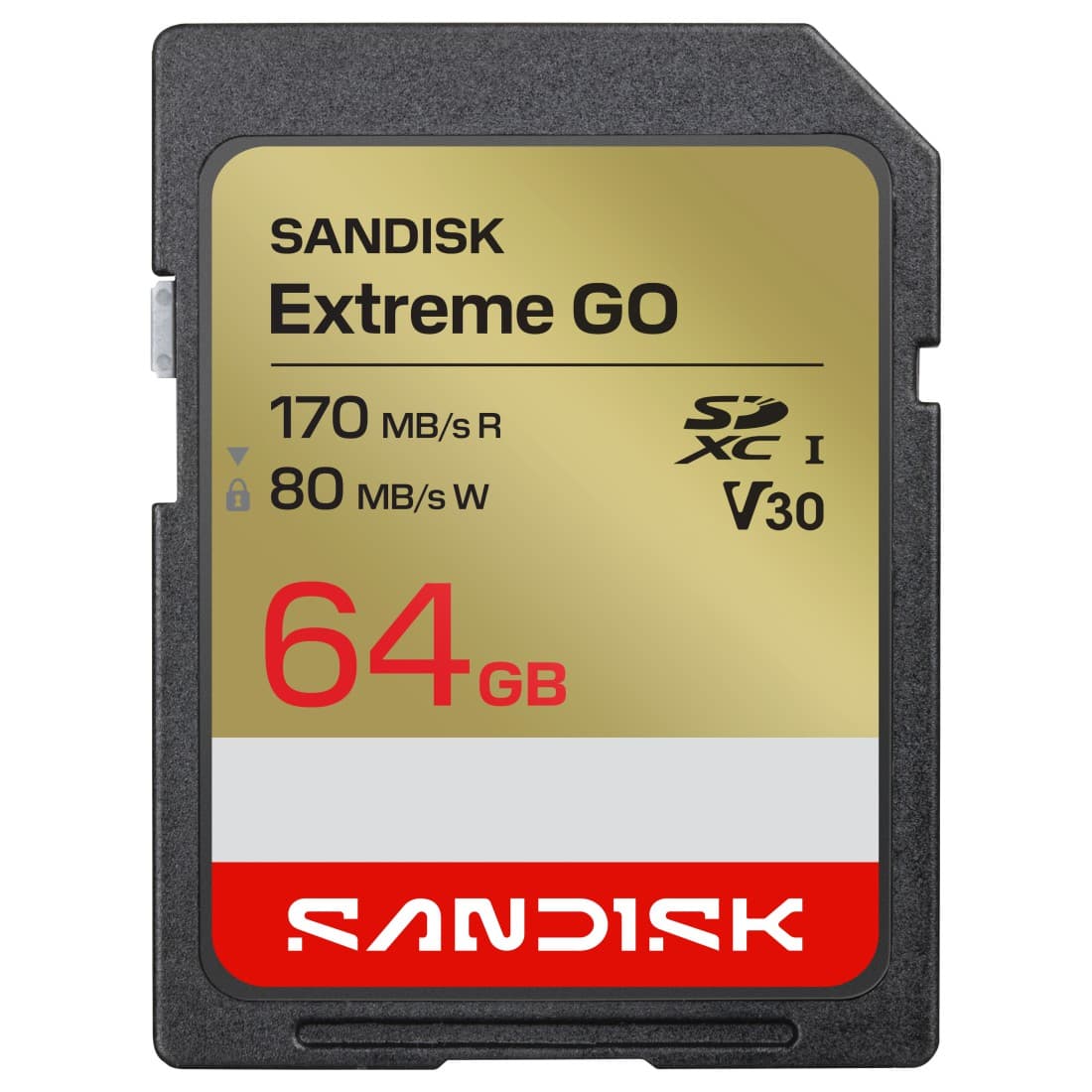SANDISK SDXC Extreme 64GB (170/80 MB/s R/W) + 1 Jahr RescuePRO Deluxe