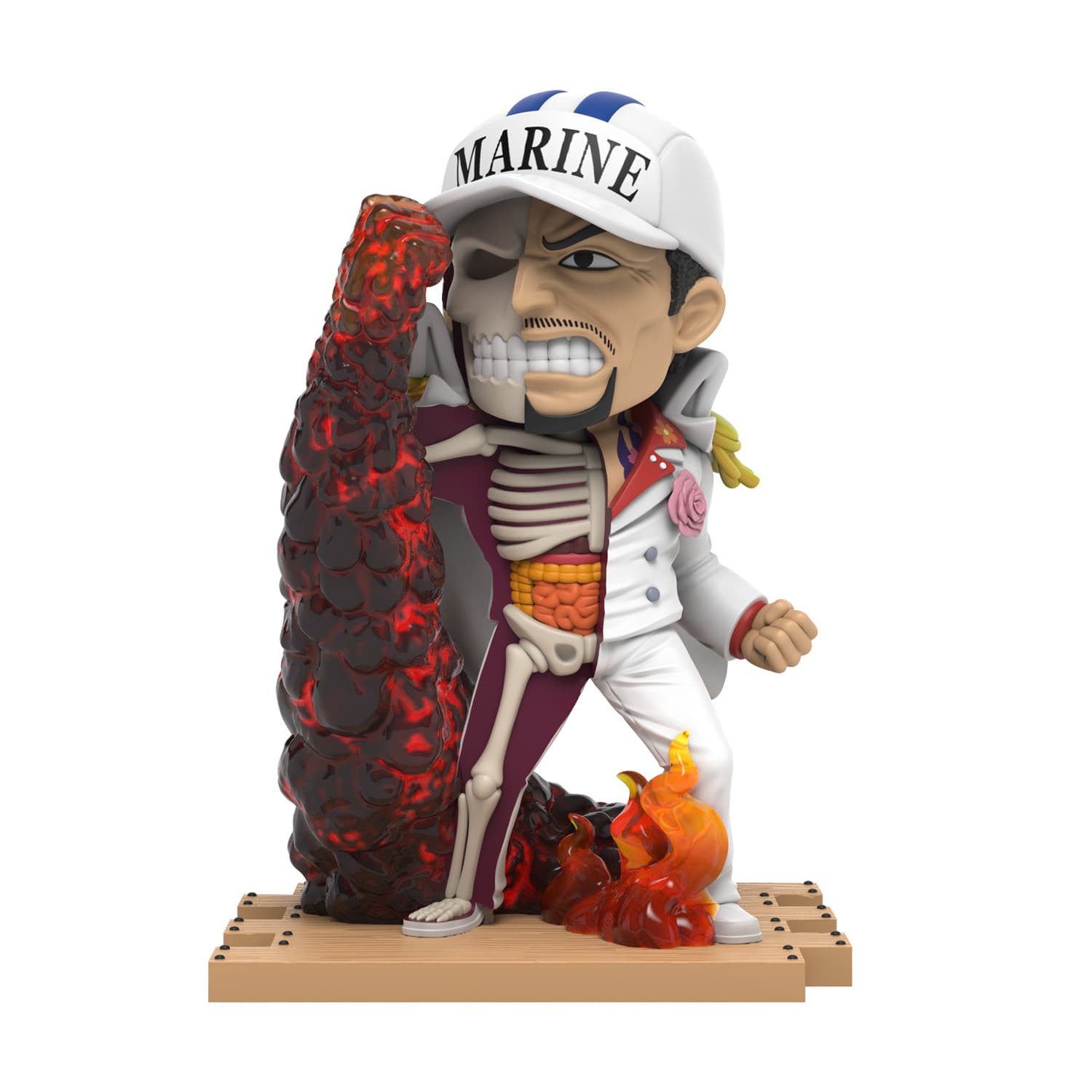 Produktbild Sammelfiguren in Blindbox - Mighty Jaxx Freeny's Hidden Dissectibles – One Piece S8: Marines Edition Blindbox | sortiert - eine Packung enthält eine zufällige Figur 3 von 8
