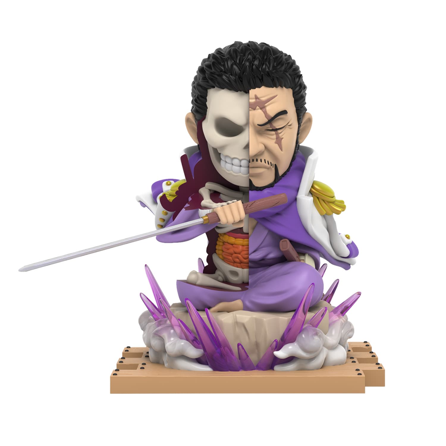 Produktbild Sammelfiguren in Blindbox - Mighty Jaxx Freeny's Hidden Dissectibles – One Piece S8: Marines Edition Blindbox | sortiert - eine Packung enthält eine zufällige Figur 4 von 8