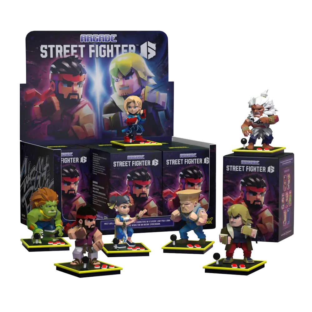 Mighty Jaxx Arcade Capcom Street Fighter - Figur in Blind Box sortiert