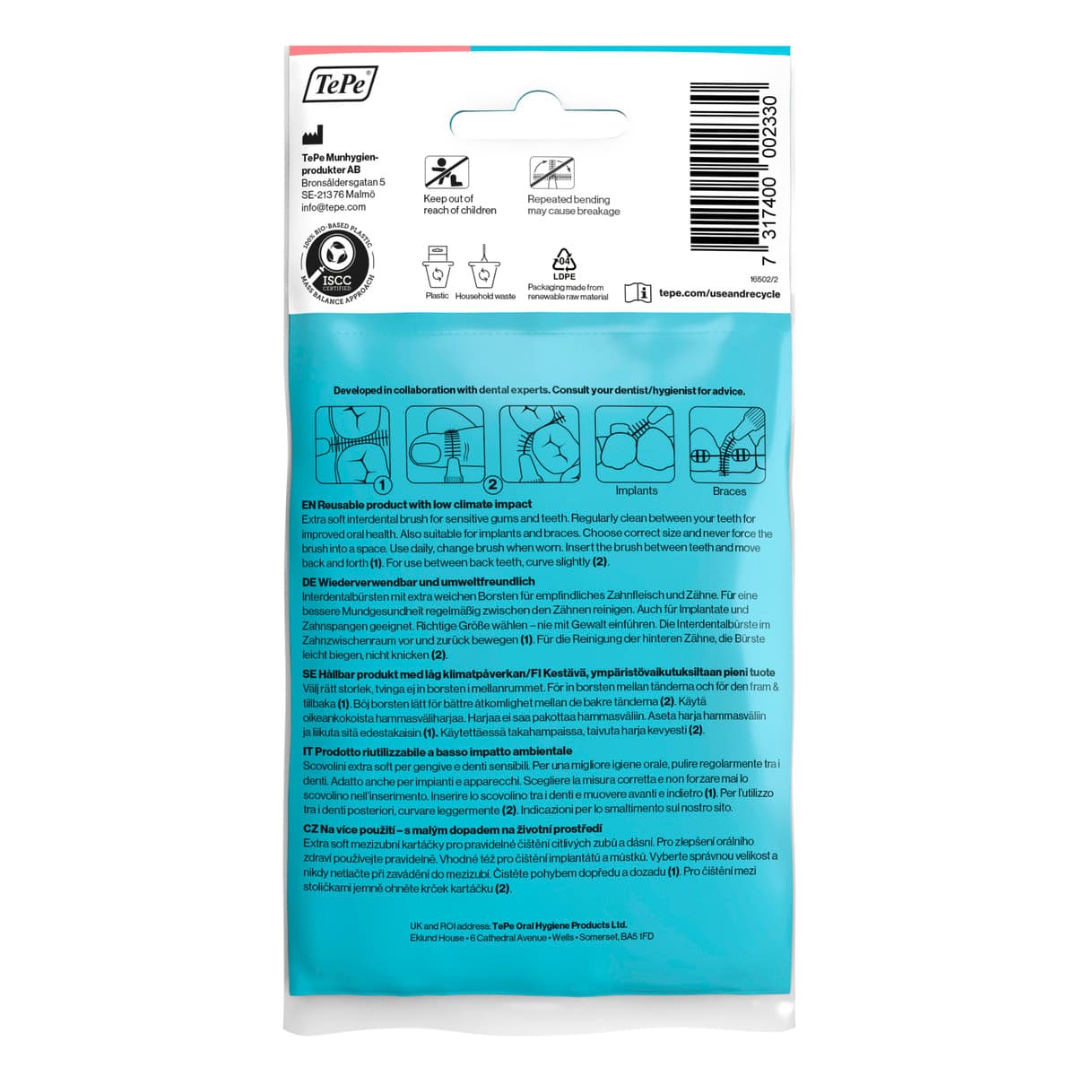 Produktbild TePe Interdentalbürste Extra Soft Gr. 2 2 von 2