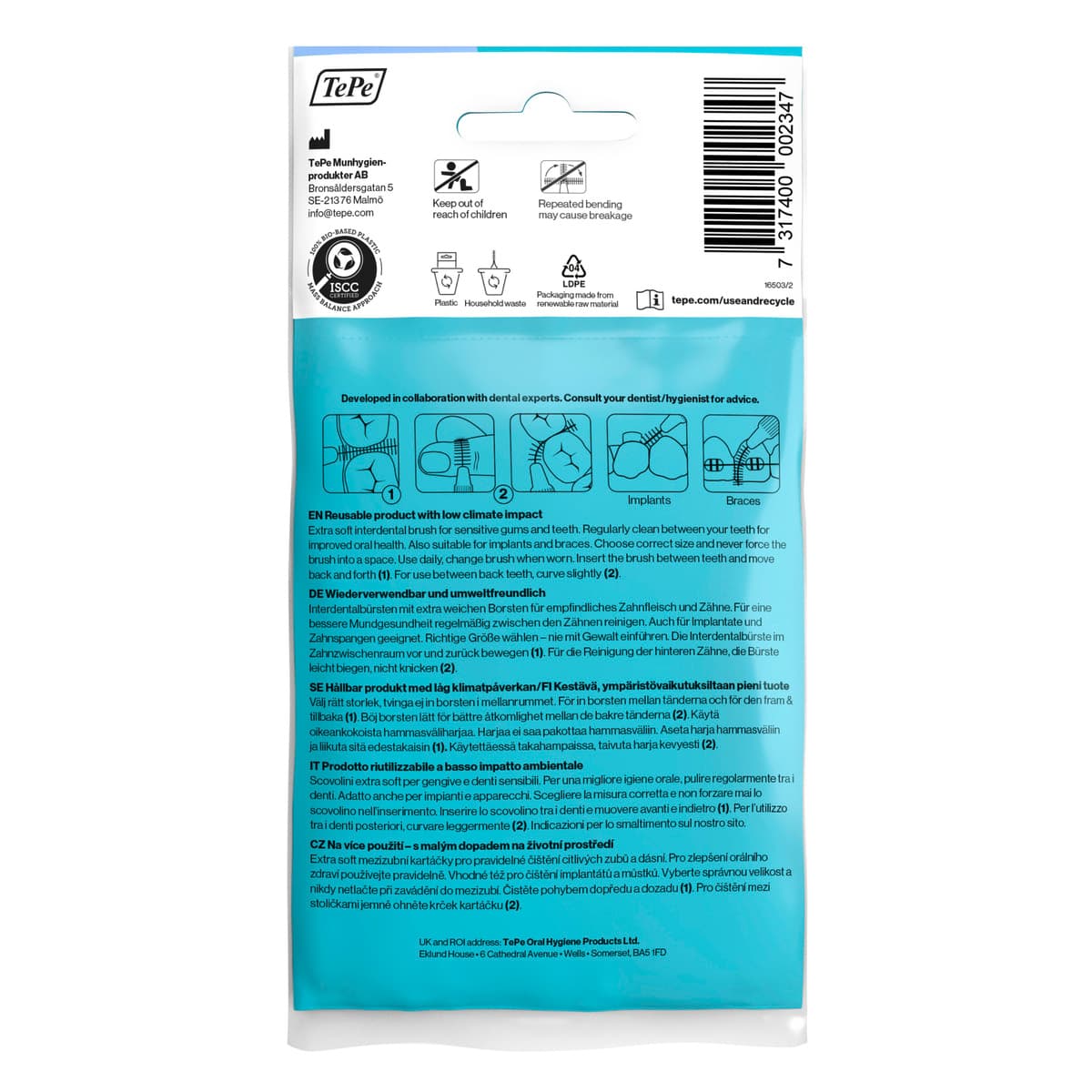 Produktbild TePe Interdentalbürste Extra Soft Gr. 3 2 von 2