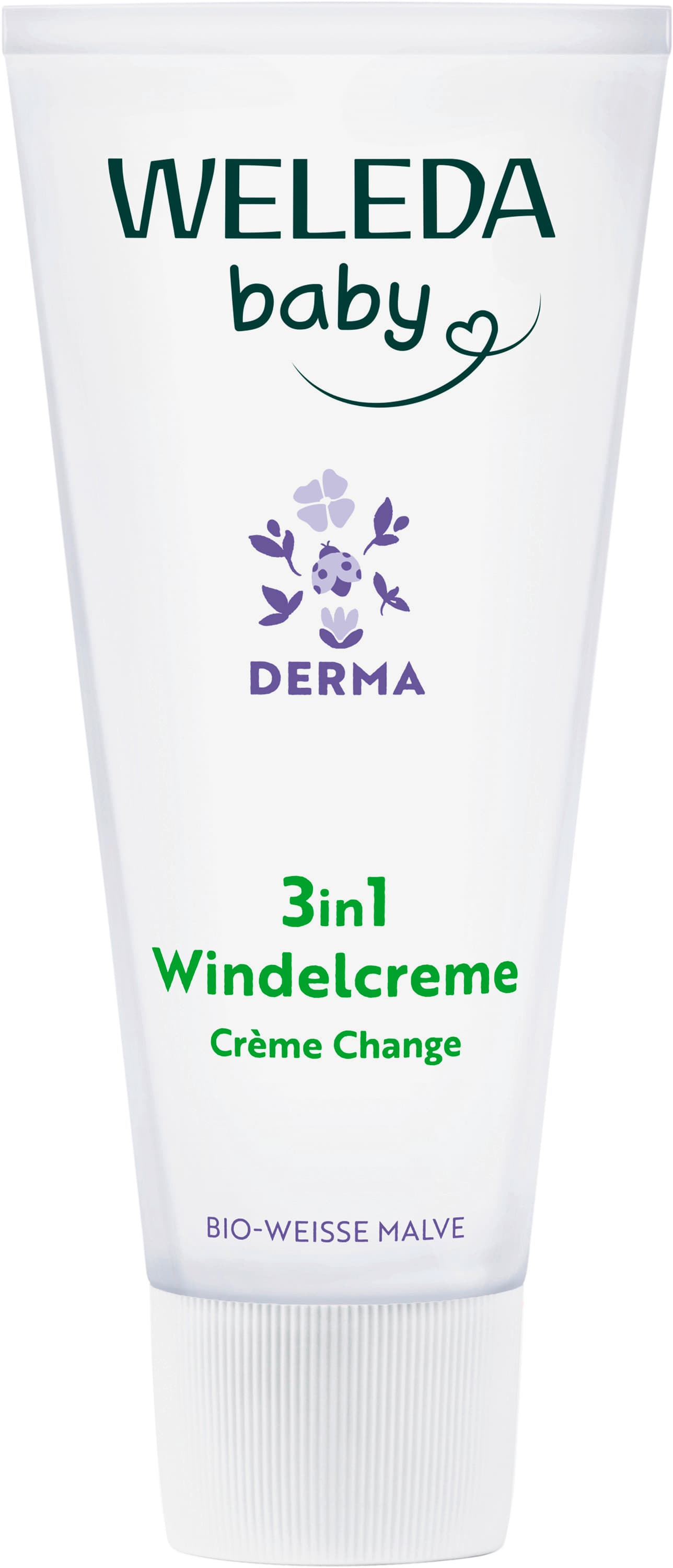 WELEDA Derma 3in1 Windelcreme Weisse Malve