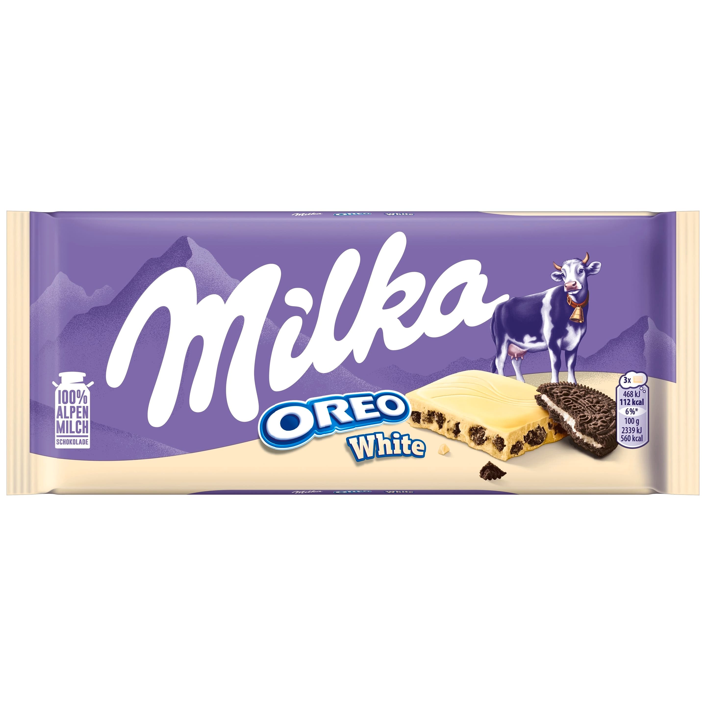 Milka Schokoladentafel Oreo White