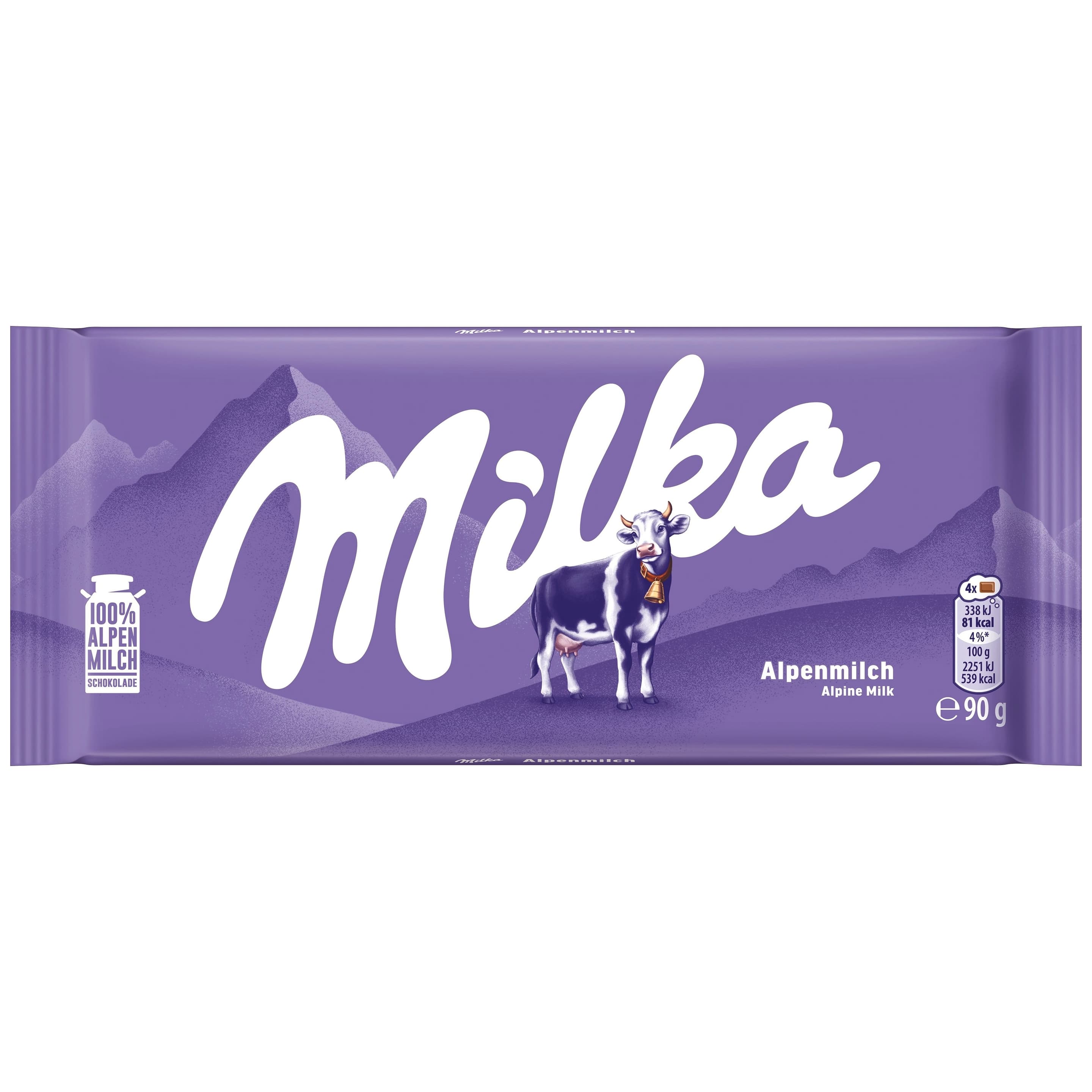 Milka Schokoladentafel Alpenmilch