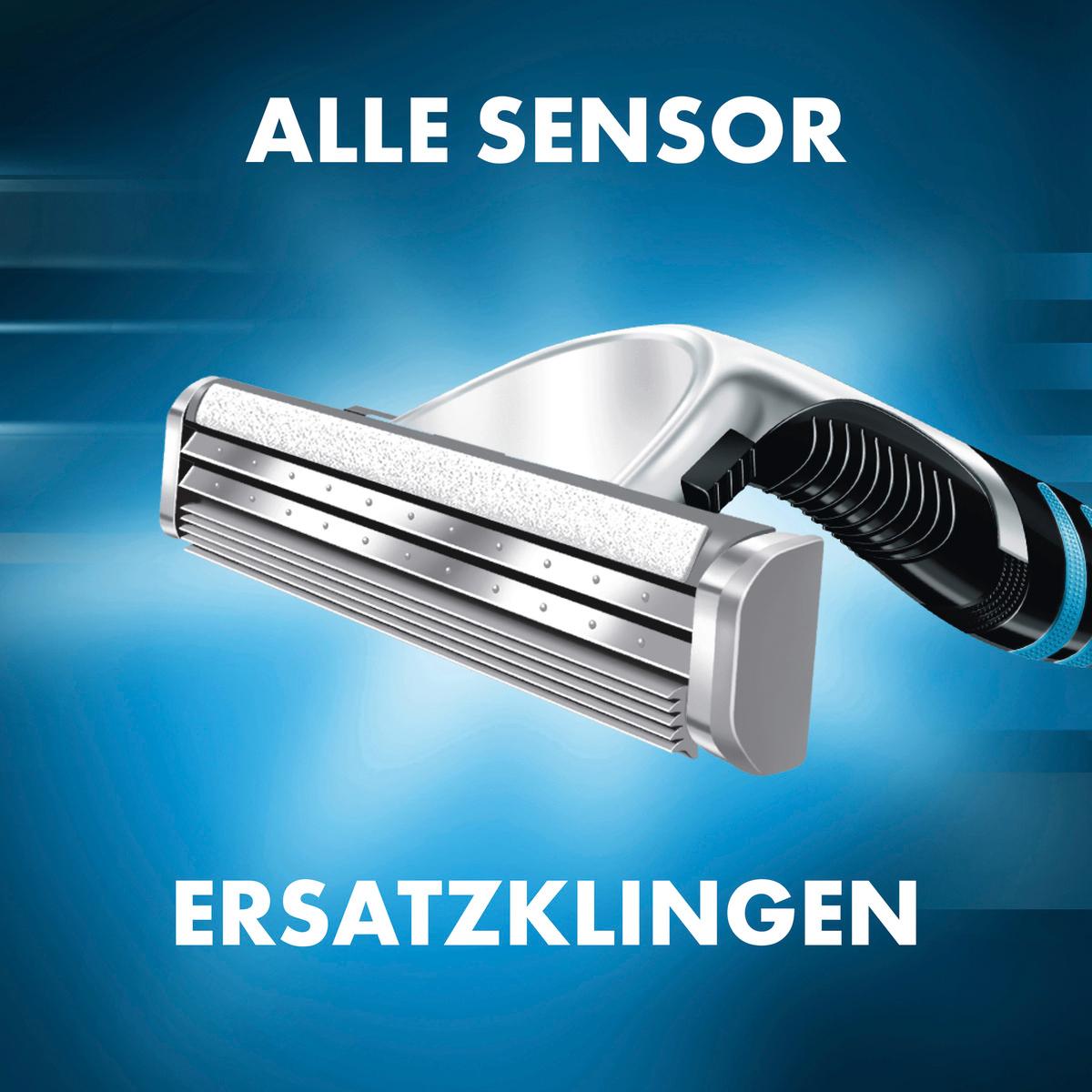 Produktbild Gillette Sensor Excel Rasierer Universal mit 5 Klingen  4 von 6