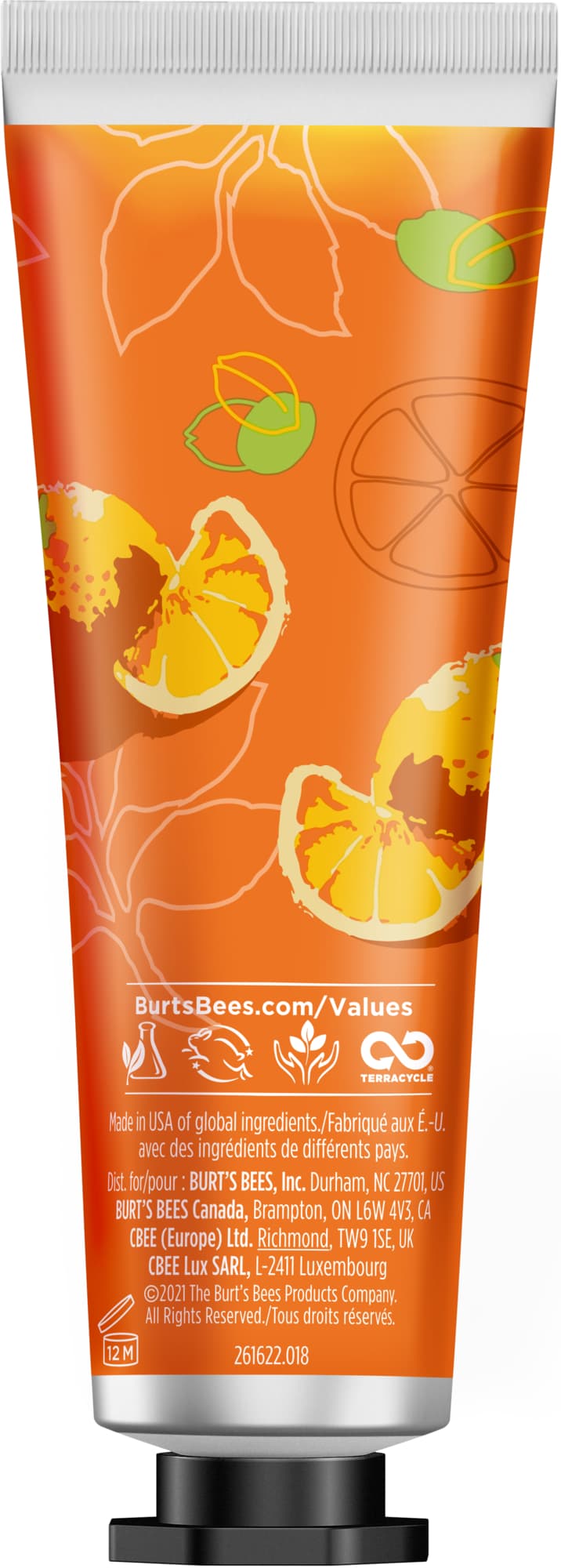 BURT'S BEES Handcreme Orangenblüte & Pistazie