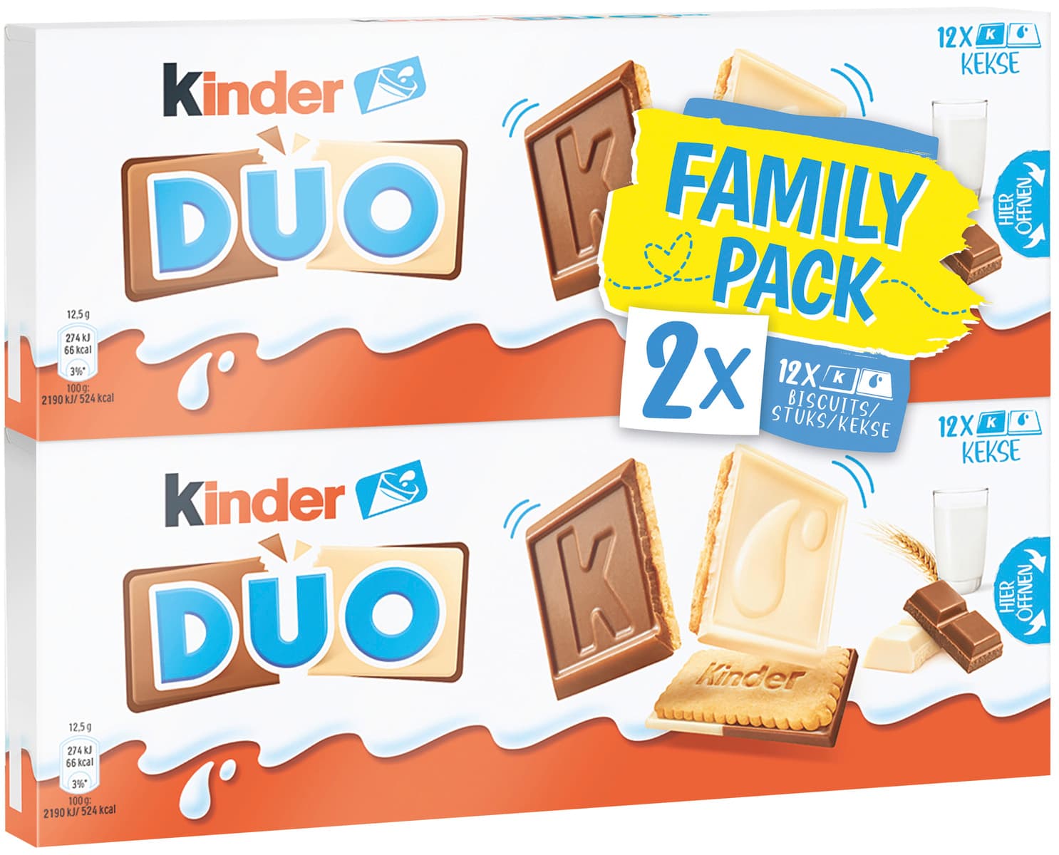 kinder DUO Family Pack