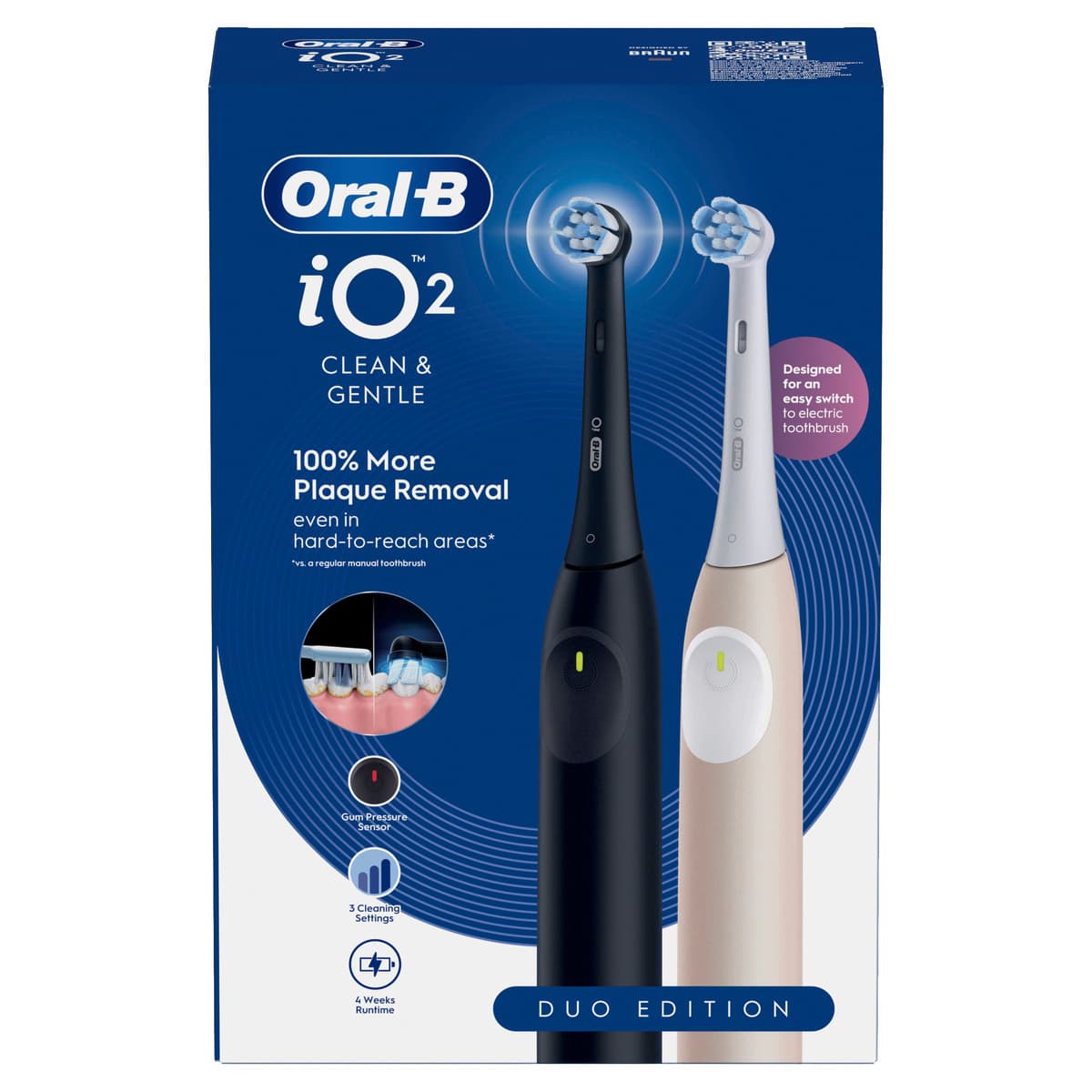 Oral-B iO Series 2 Night Black/Calm Pink