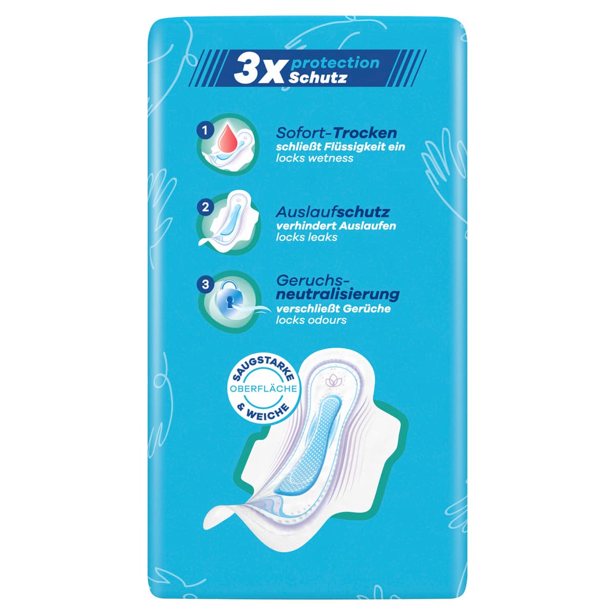 Produktbild Always ultra Damenbinden Normal mit Flügeln BigPack  3 von 8