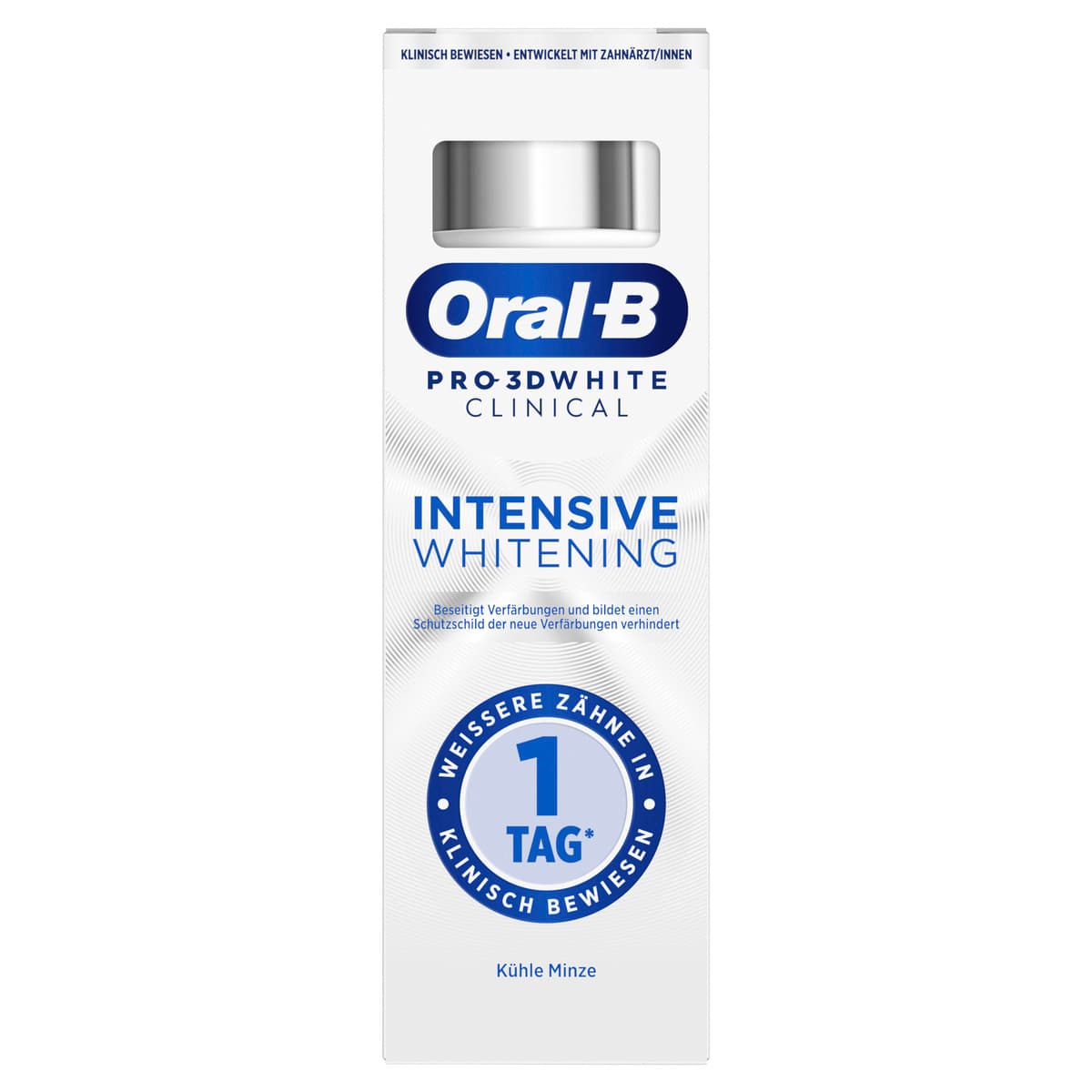 Oral-B Zahnpasta 3D White Clinical Kühle Minze 