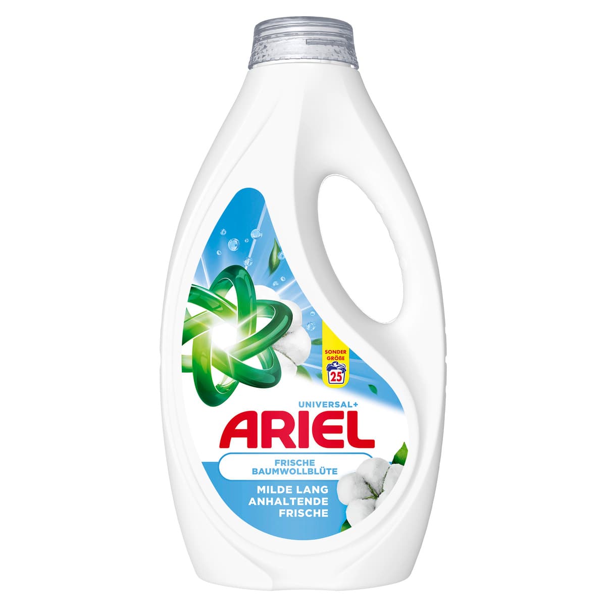 Ariel Vollwaschmittel Flüssig Frische Baumwollblüte 25WL