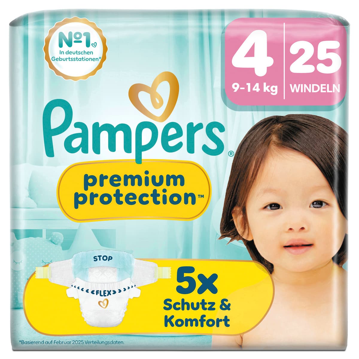 Pampers Premium Protection Windeln Gr.4 Maxi 9-14kg