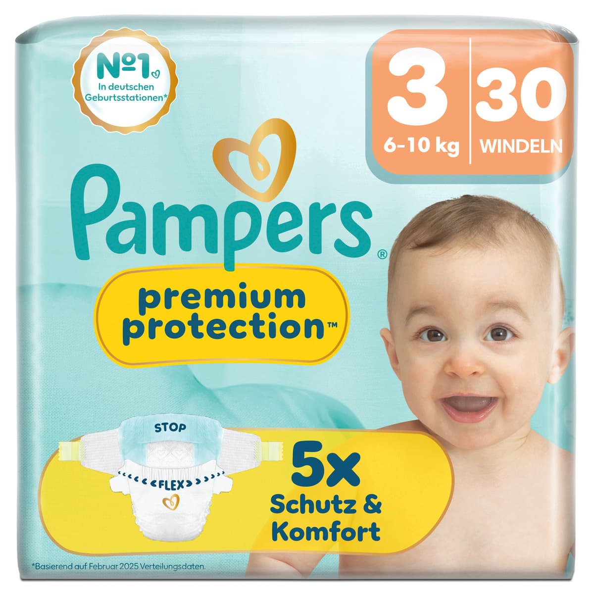 Pampers Premium Protection Windeln Gr.3 Midi 6-10kg