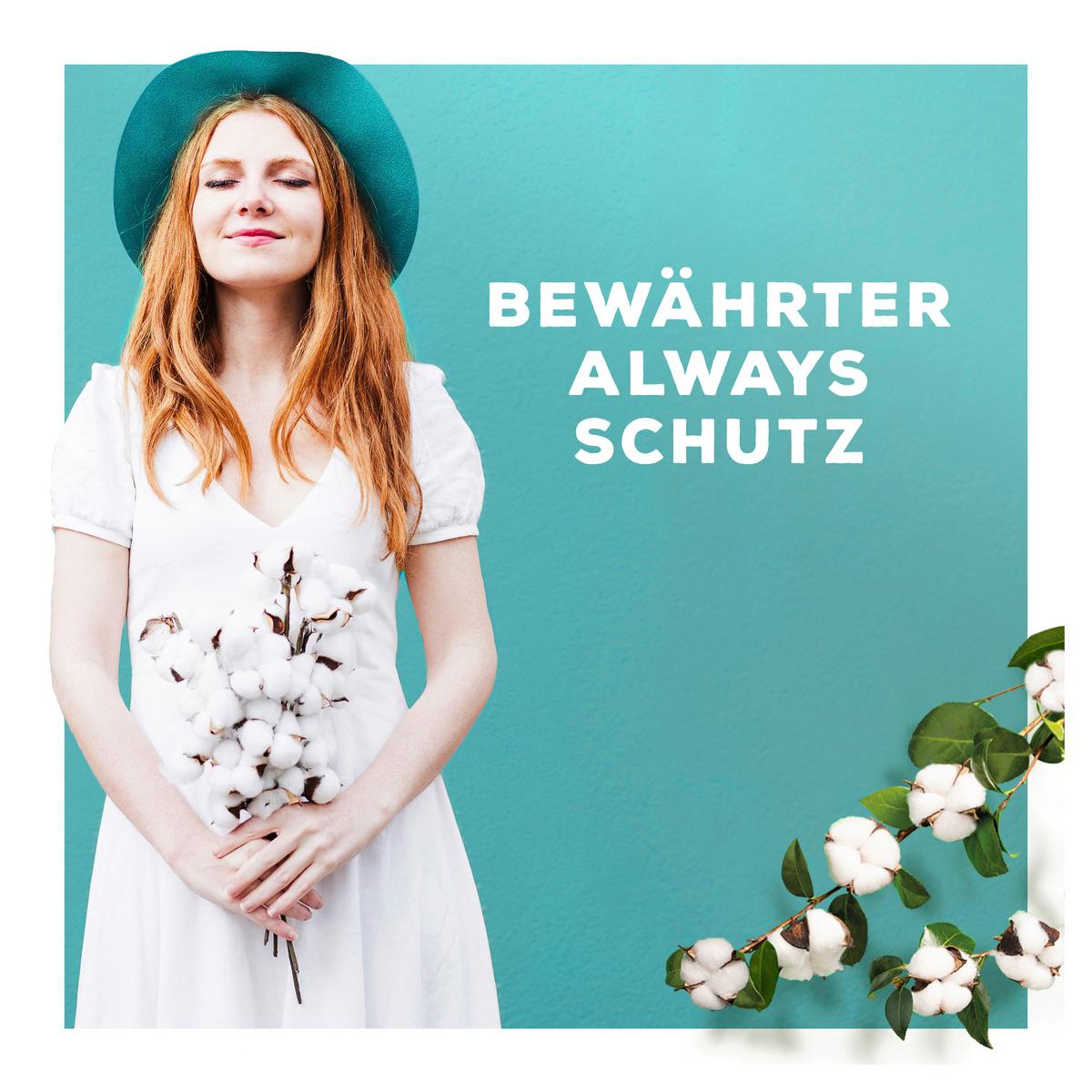 Produktbild Always Ultra Damenbinden Cotton Protection Normal mit Flügeln 22 BigPack 8 von 9