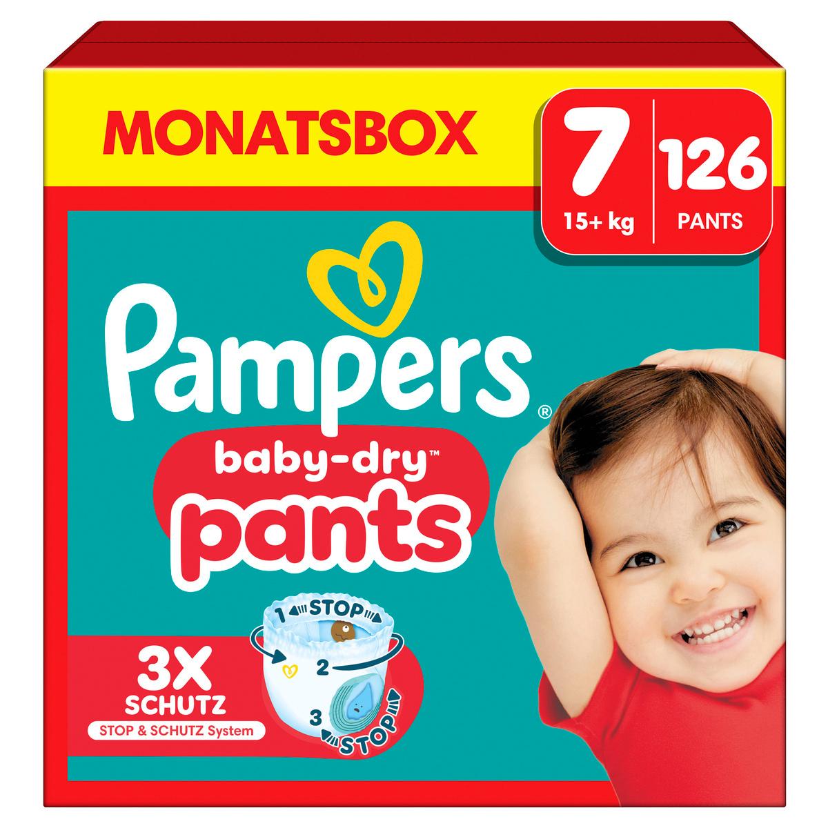 Pampers Baby Dry Pants Gr.7 15+kg Monatsbox