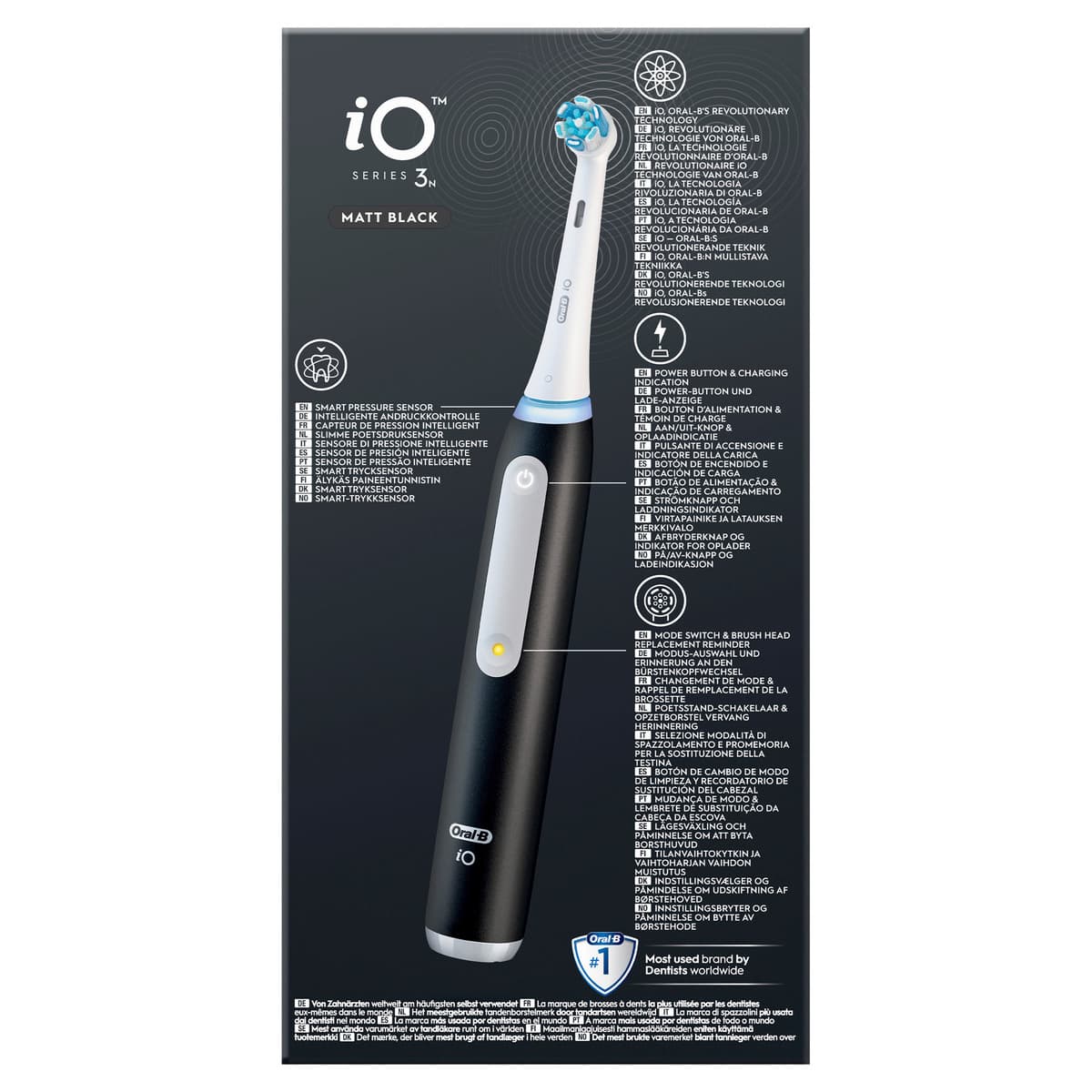 Produktbild Oral-B Elektrische Zahnbürste iO Series 3n Matt Black 2 von 9