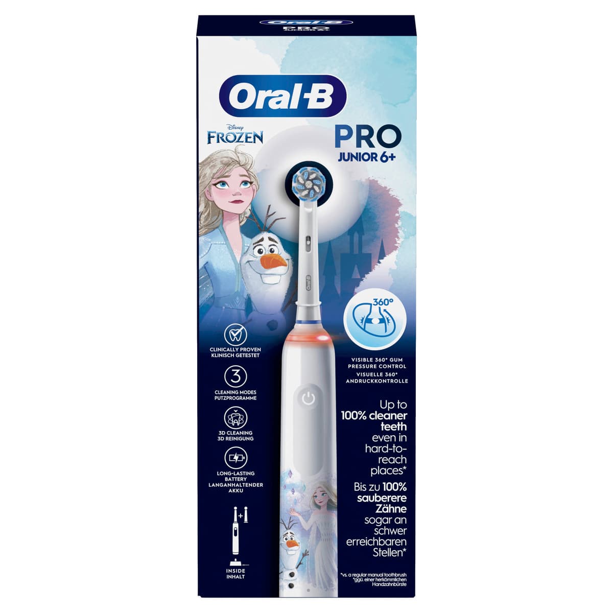 Oral-B Elektrische Zahnbürste Pro Junior Frozen