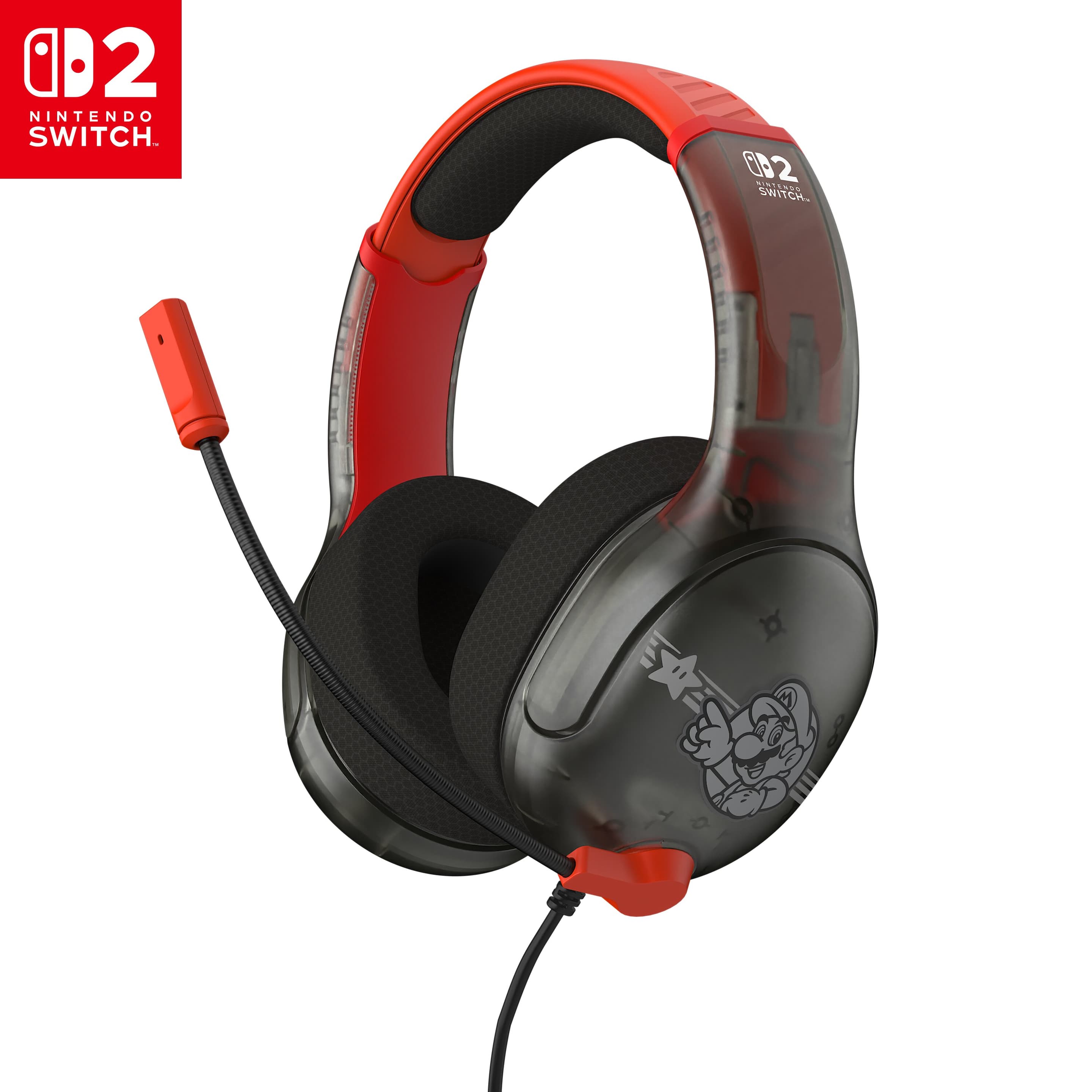 Headset "Airlite Fit" für Switch 2, Mario Star 