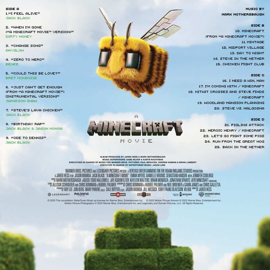 Produktbild A Minecraft Movie (Original Motion Picture Soundtrack) 2 von 3