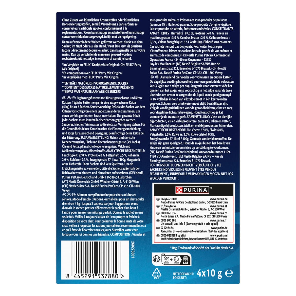 Produktbild PURINA FELIX Deli Moments Lachs  2 von 5