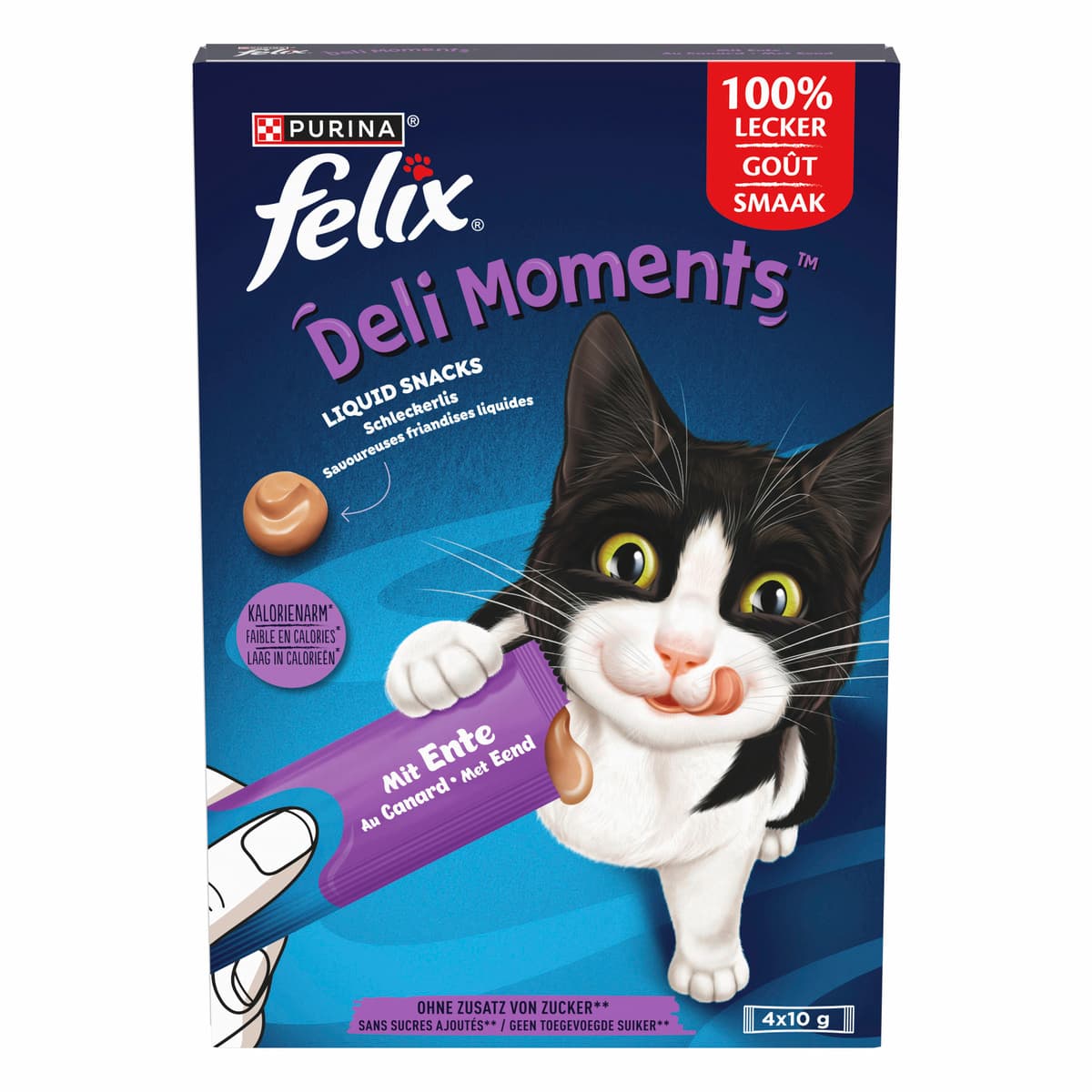 Produktbild PURINA FELIX Deli Moments mit Ente  2 von 6