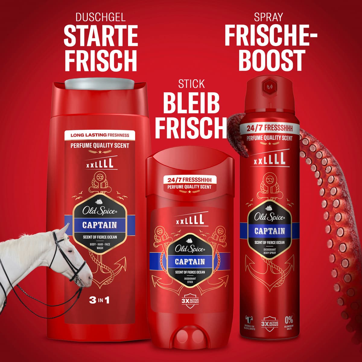 Produktbild Old Spice Deo Bodyspray Captain 8 von 8