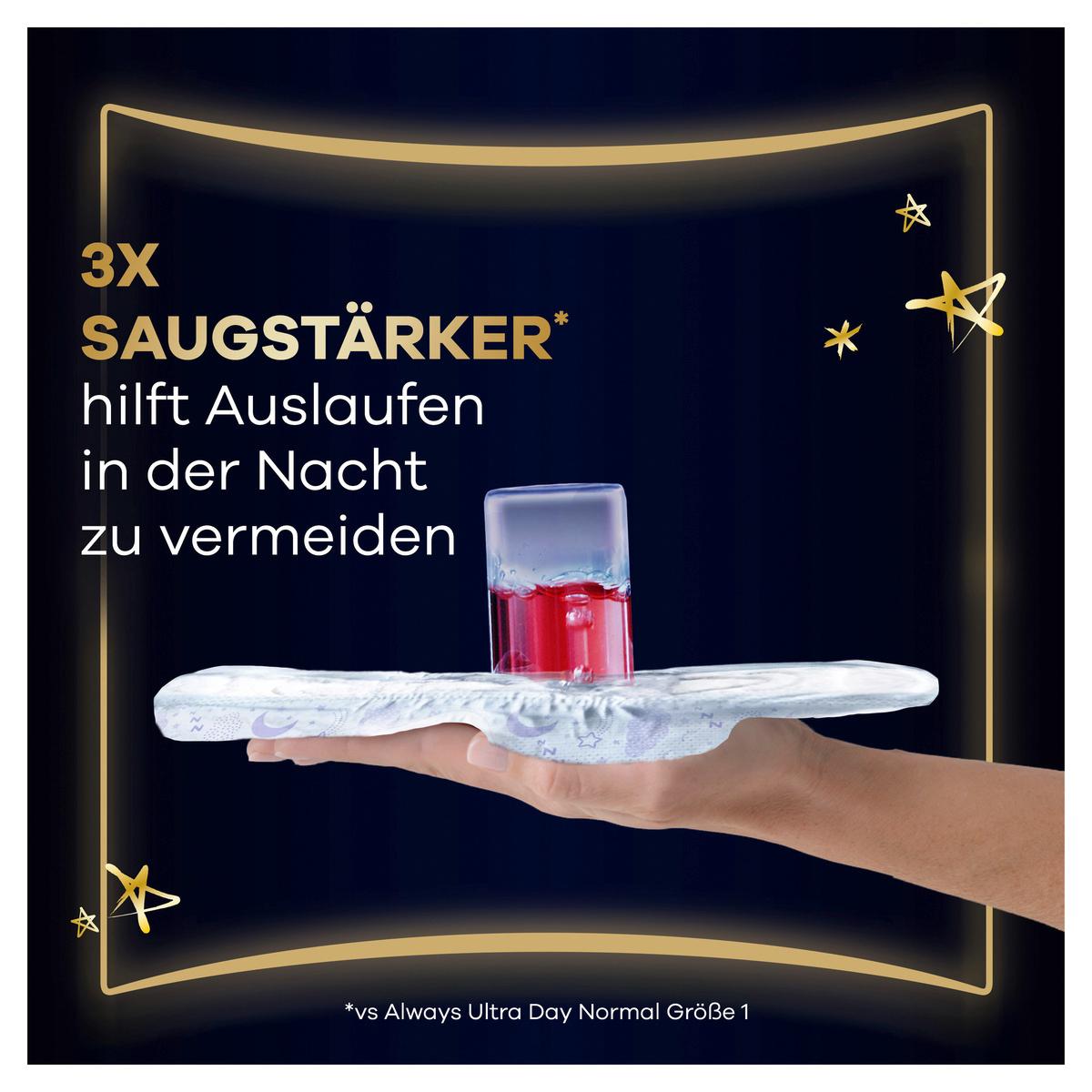 Produktbild Always Damenbinden Ultimate Night - Max Protection mit Flügeln BigPack  3 von 7