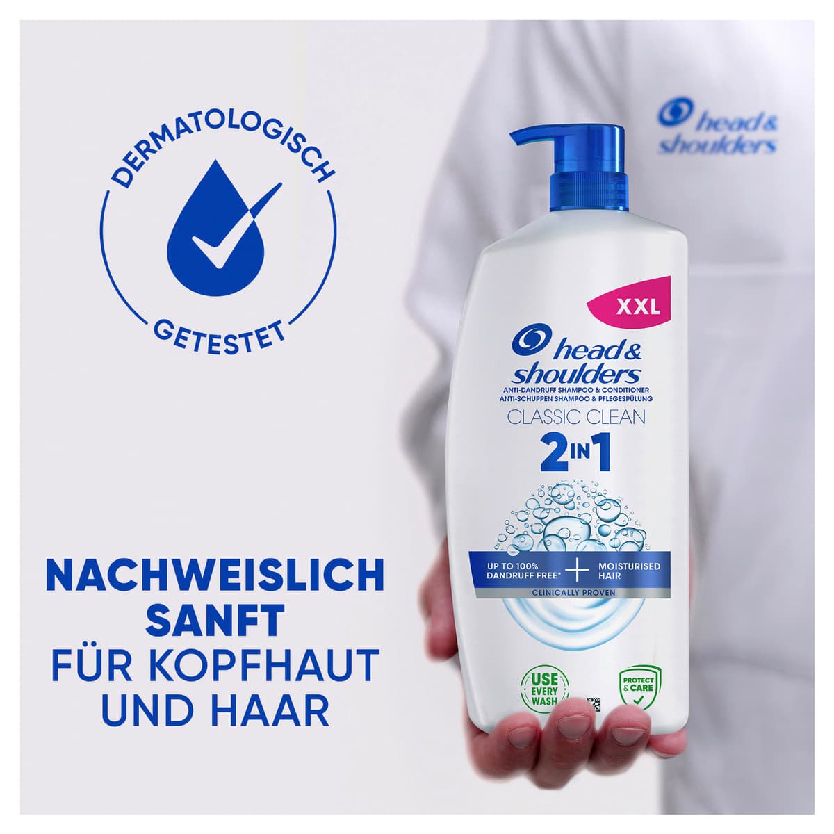 Produktbild Head & Shoulders Anti Schuppen Haarshampoo 2in1 classic clean  15 von 16