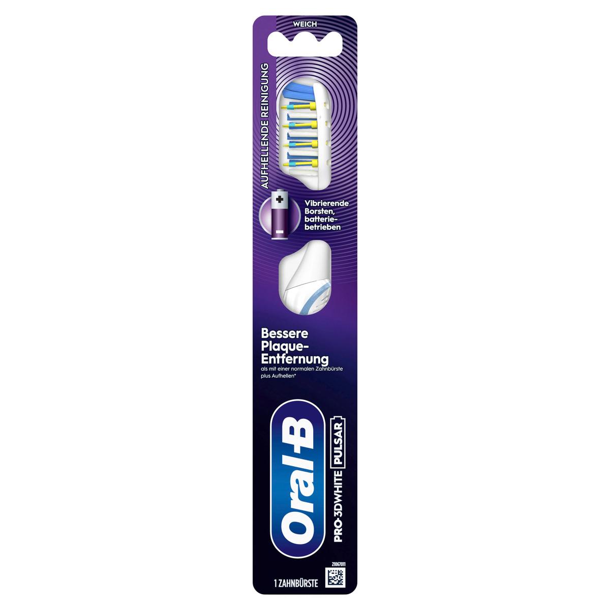 Oral-B PRO-3DWHITE Zahnbürste Pulsar 