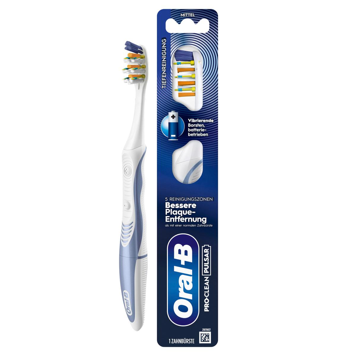 Produktbild Oral-B PRO-CLEAN Zahnbürste Pulsar Medium 2 von 3