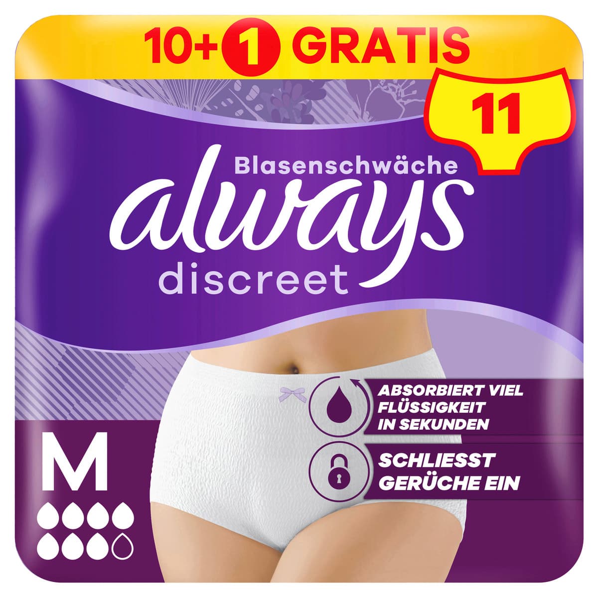 Always Discreet Inkontinenz Pants Plus M 