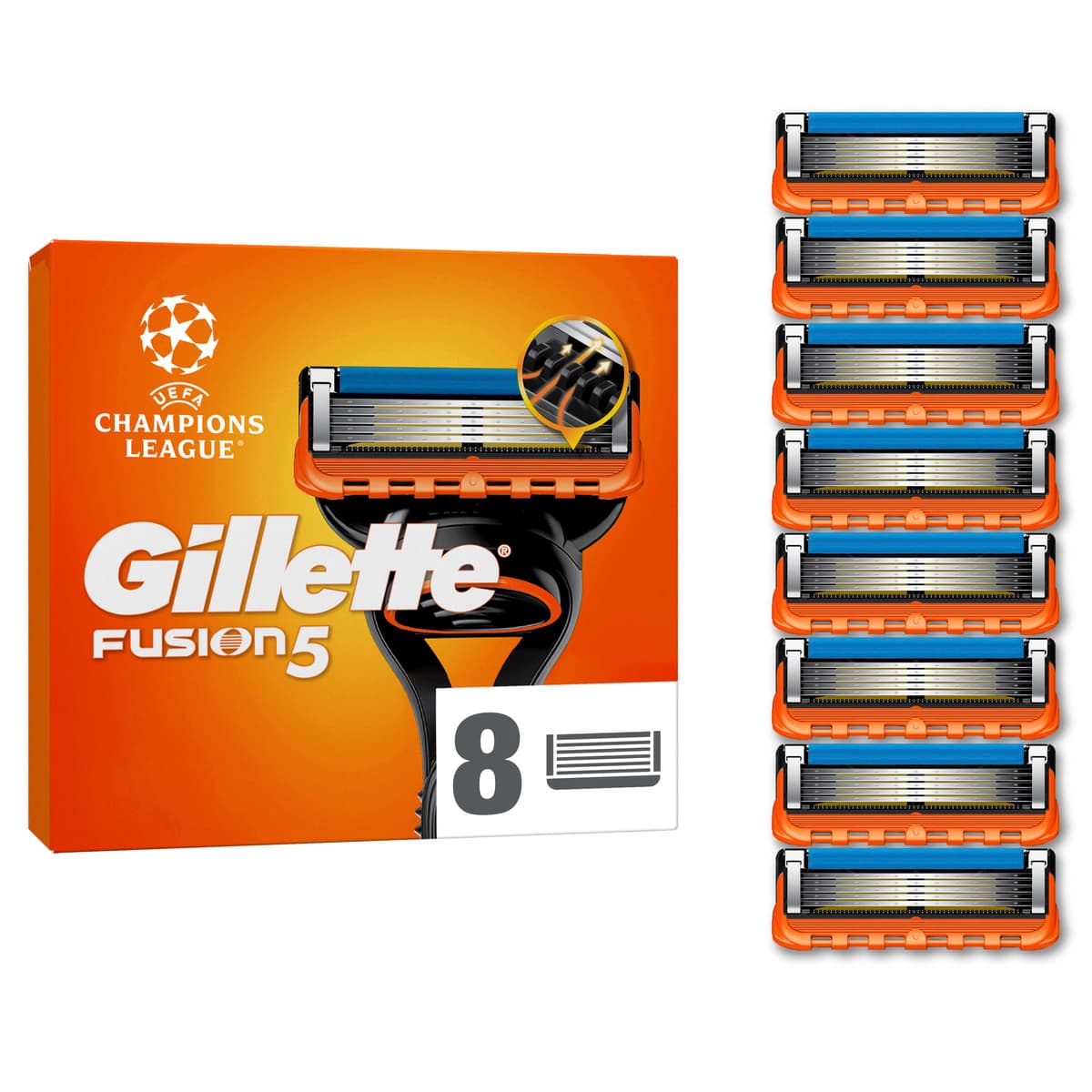 Produktbild Gillette Fusion 5 System Rasierklingen 2 von 12