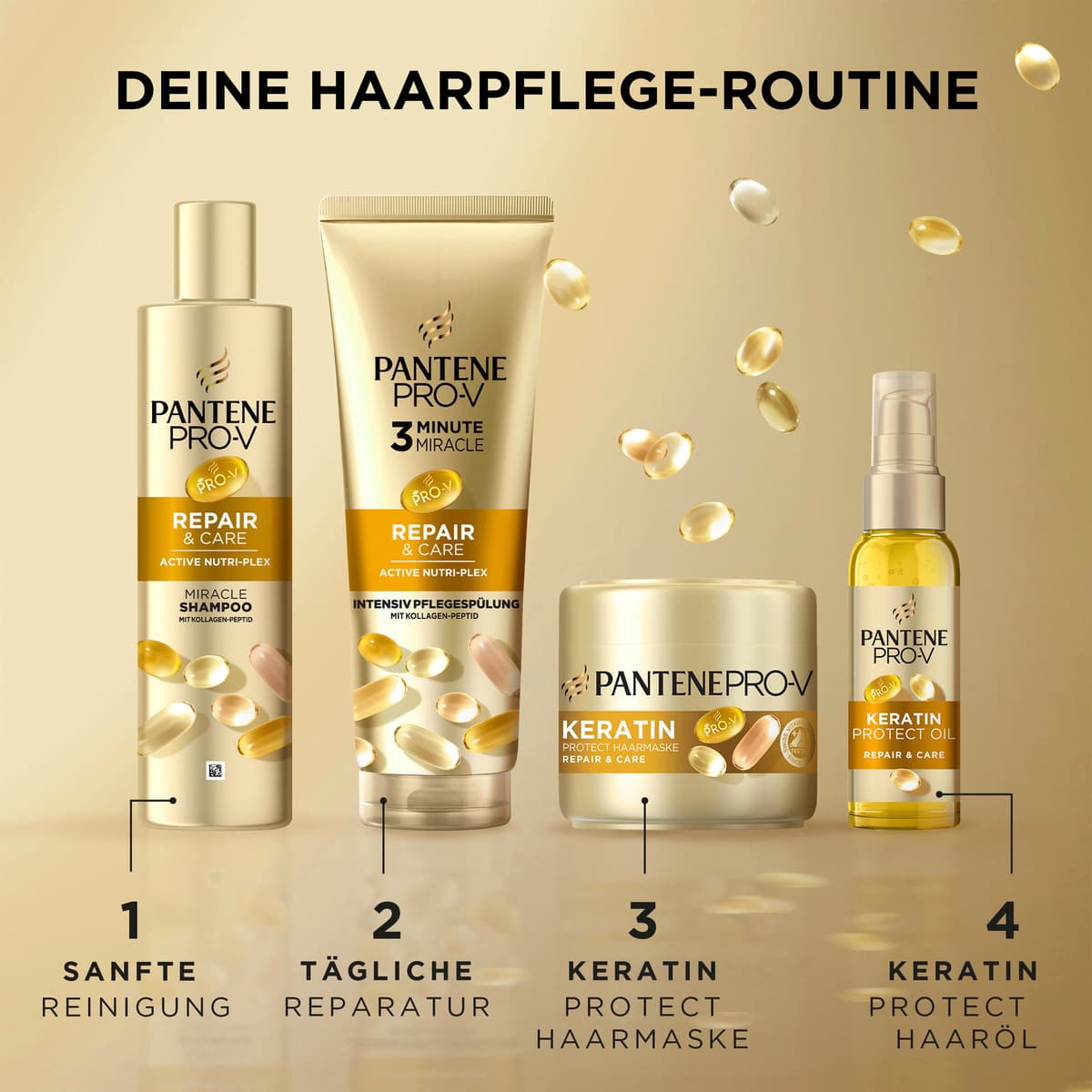 Produktbild Pantene PRO-V Haarkur Keratin Protect Oil 9 von 11