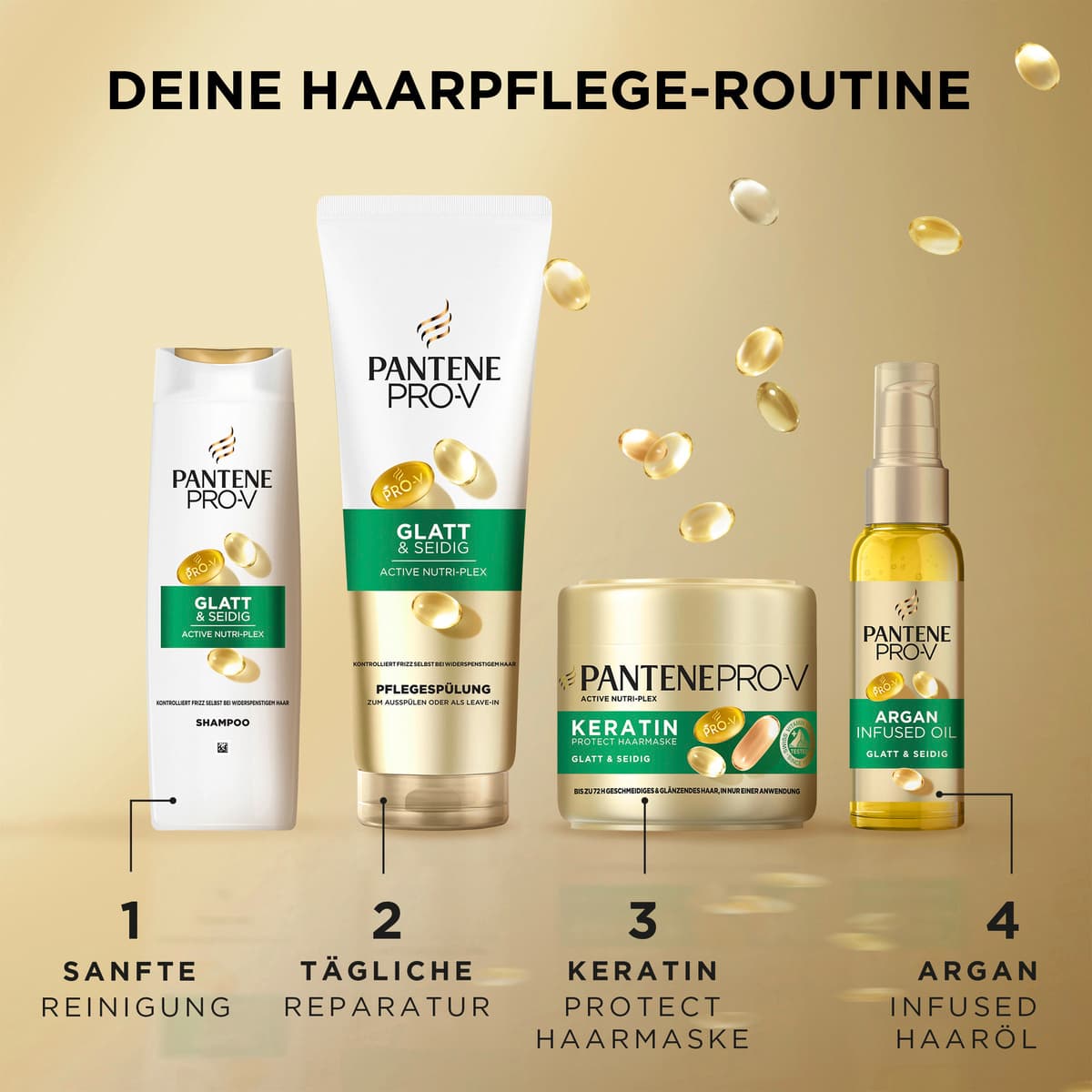 Produktbild Pantene PRO-V Haarkur Argan Infused Oil 12 von 12