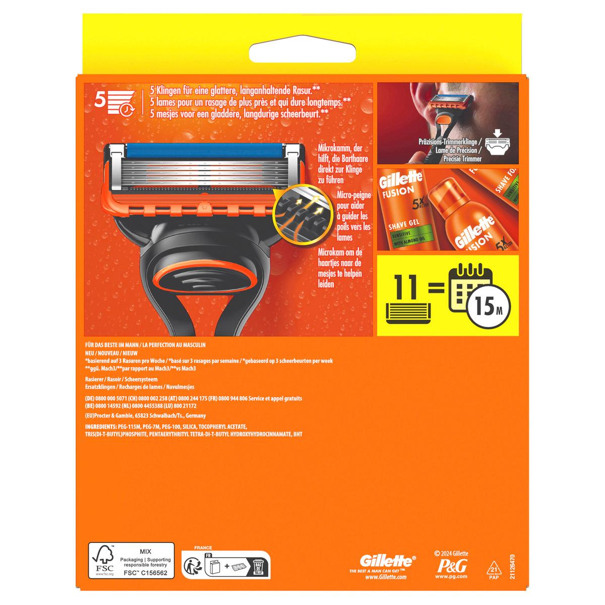 Produktbild Gillette Rasierer Fusion5 System  3 von 9