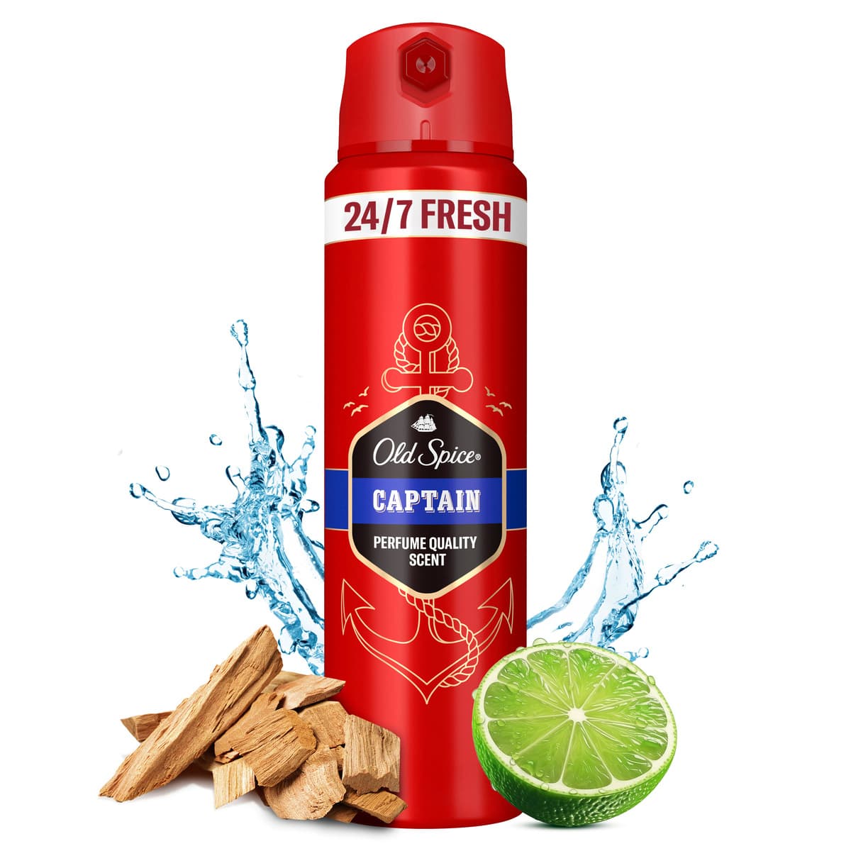 Produktbild Old Spice Deo Bodyspray Captain 6 von 8