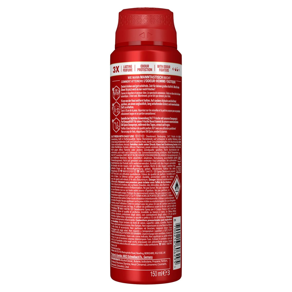 Produktbild Old Spice Deo Bodyspray  Deep Sea 2 von 8
