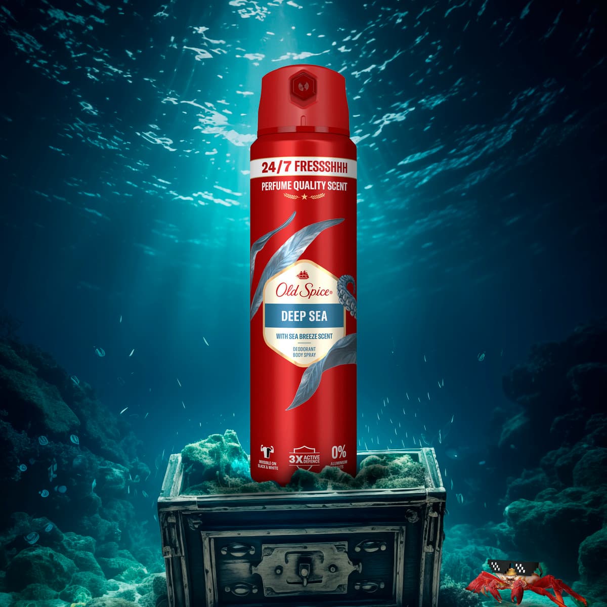 Produktbild Old Spice Deo Bodyspray  Deep Sea 4 von 8