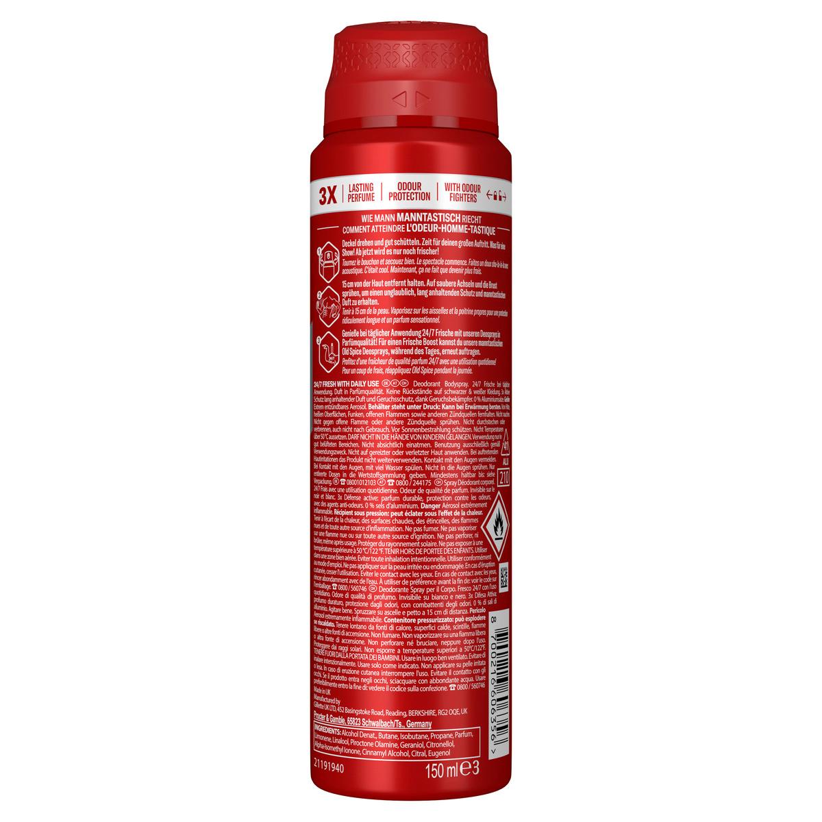 Produktbild Old Spice Deo Bodyspray Original 2 von 9