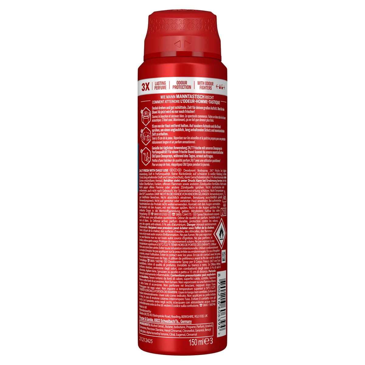 Produktbild Old Spice Deo Spray Body Whitewater 2 von 7