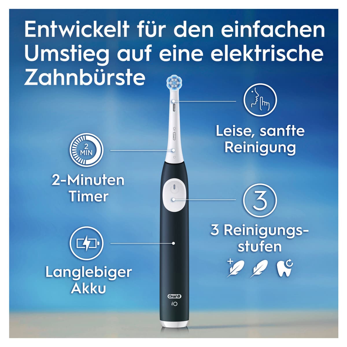 Produktbild Oral-B Elektrische Zahnbürste iO2 Forest Green 7 von 10