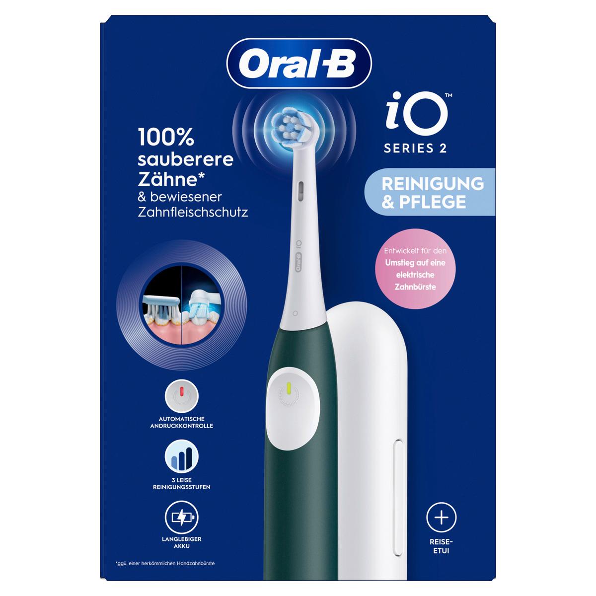 Oral-B Elektrische Zahnbürste iO2 Forest Green