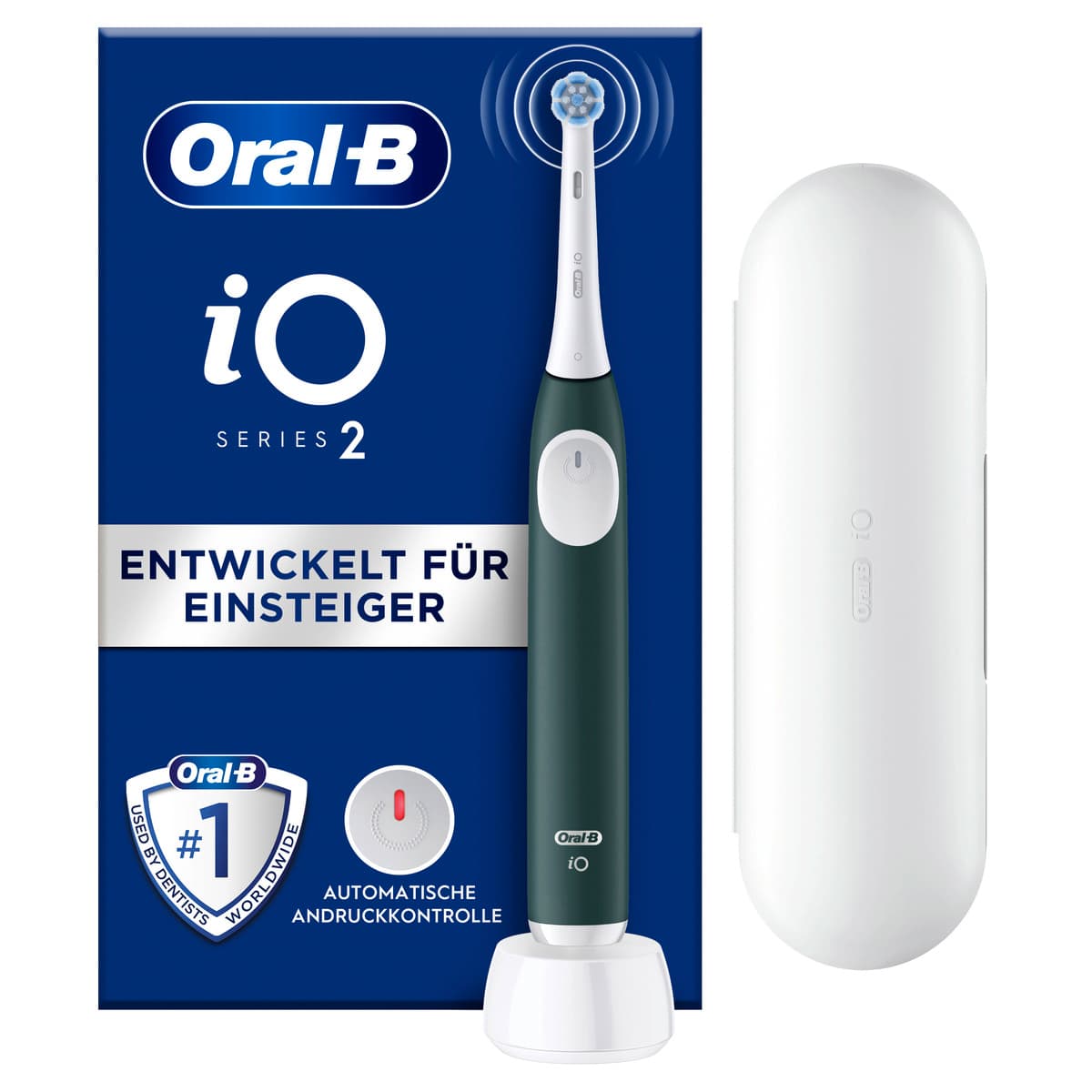 Produktbild Oral-B Elektrische Zahnbürste iO2 Forest Green 2 von 10