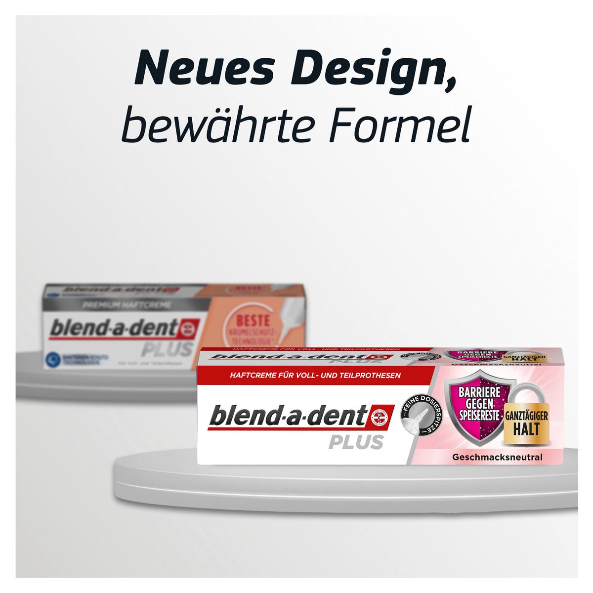 Produktbild Blend-A-Dent PLUS Haftcreme Barriere gegen Speisereste - Geschmacksneutral  11 von 11
