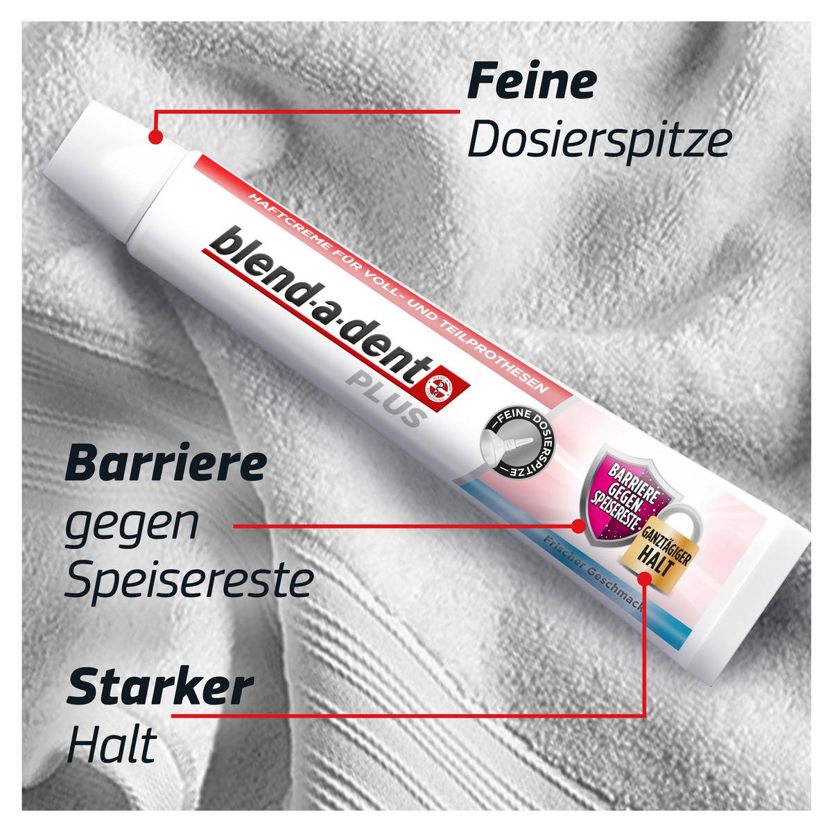 Produktbild Blend-A-Dent PLUS Haftcreme Barriere gegen Speisereste - Frischer Geschmack 6 von 11