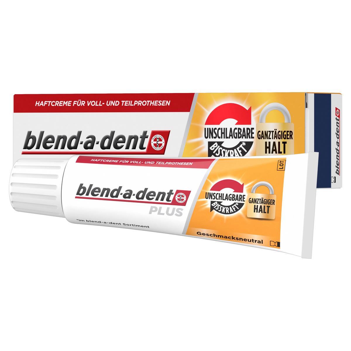 Produktbild Blend-A-Dent PLUS Haftcreme Unschlagbare Bisskraft 2 von 10